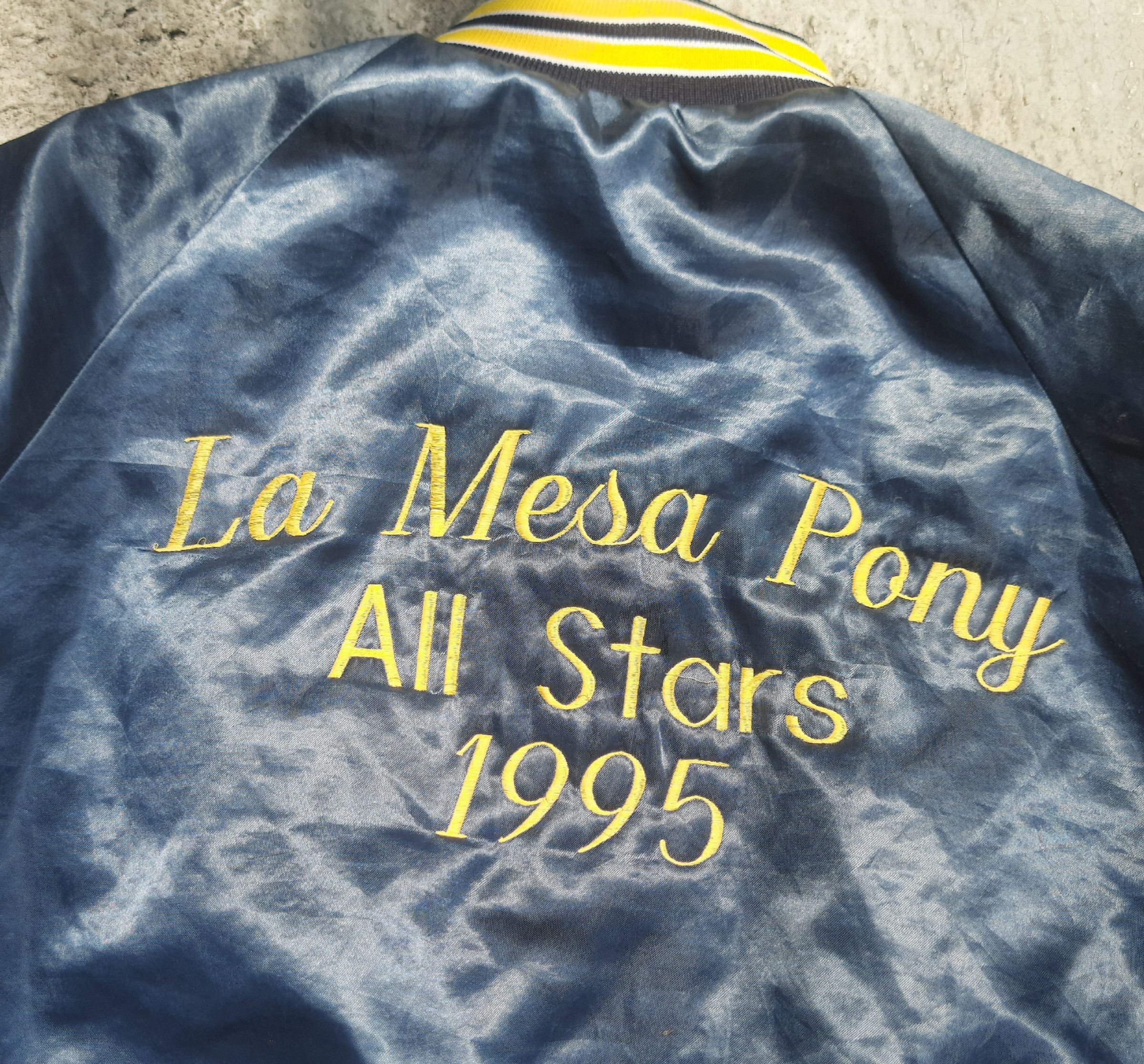 Dunbrooke Vintage Dunbrooke La Mesa Pony All Stars Varsity Jacket Size US L / EU 52-54 / 3 - 5 Thumbnail