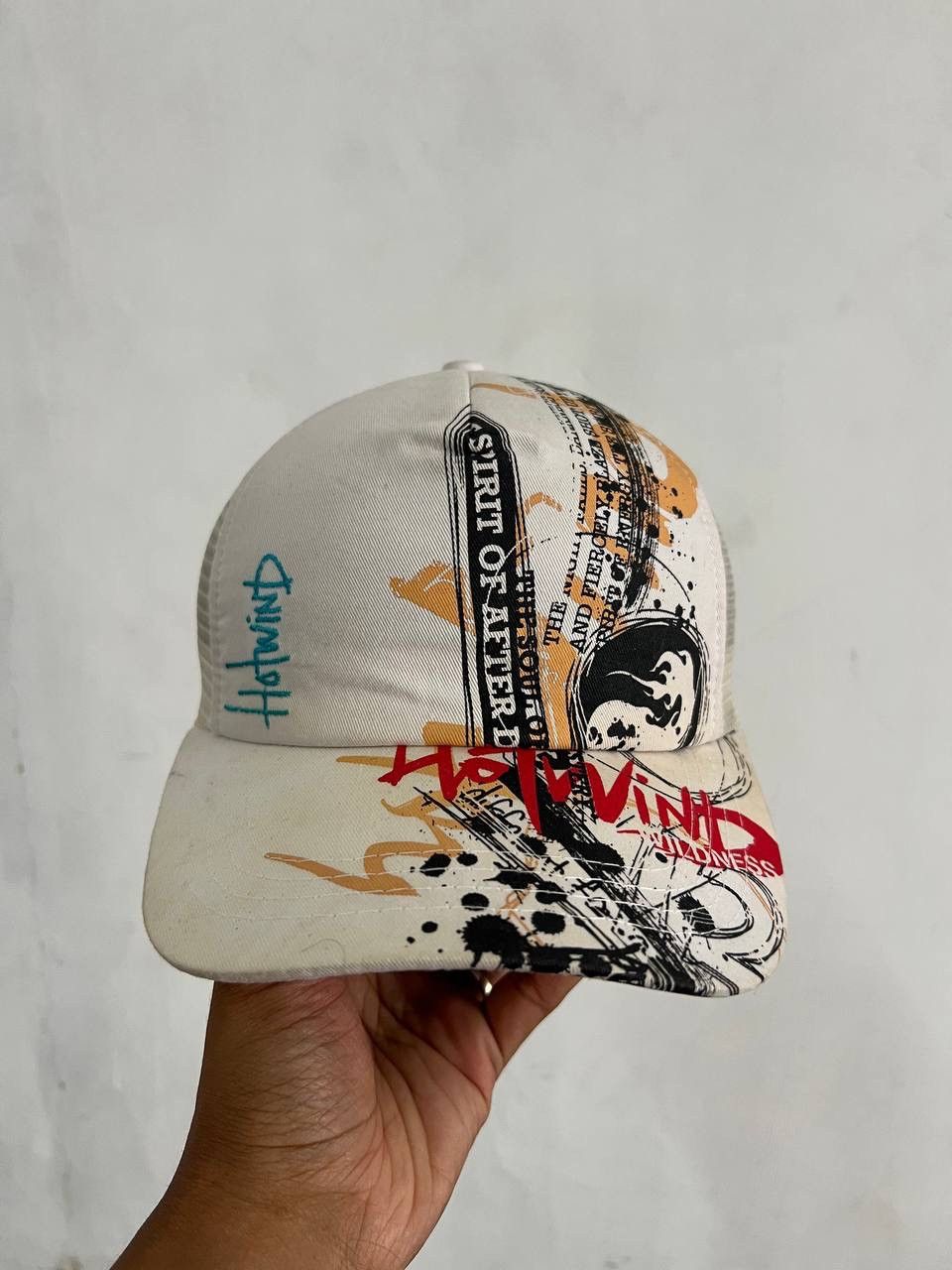Hat Club Hotwind Wildness Avant Garde Trucker Hat Size ONE SIZE - 2 Thumbnail