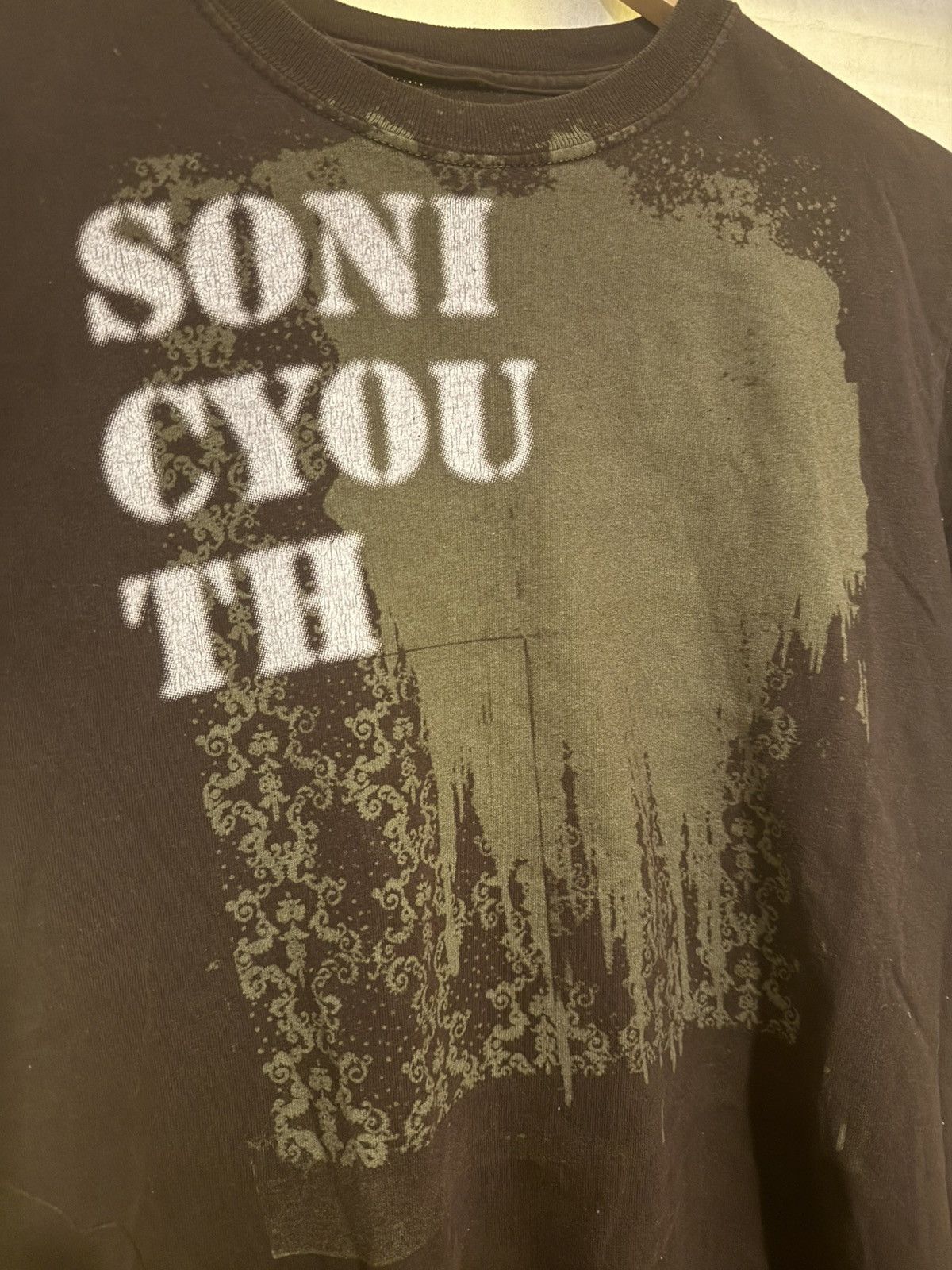 Vintage Vintage Sonic Youth Rather Ripped Shirt Y2K NYC Faded Size US S / EU 44-46 / 1 - 3 Thumbnail