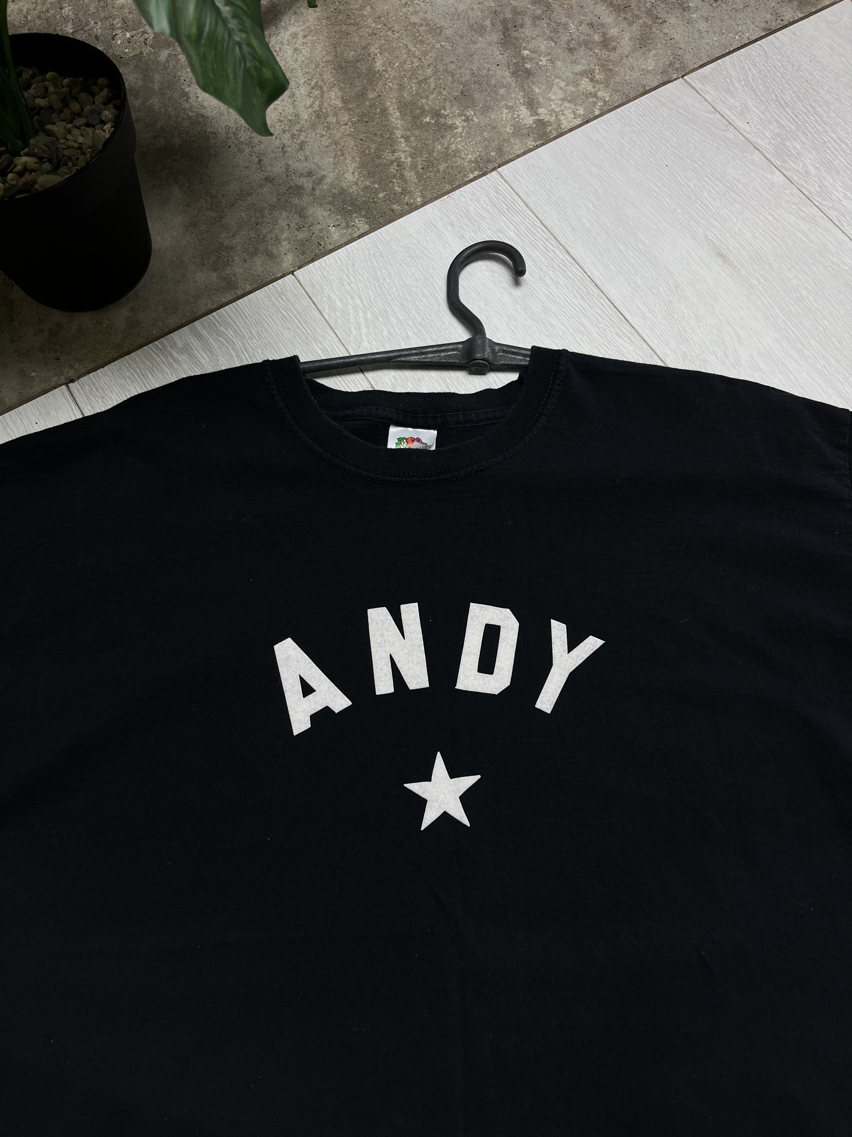 Other 2000s VINTAGE ANDY MINIMALIST ARC LOGO GRAPHIC TEE - 816 Size US XL / EU 56 / 4 - 3 Thumbnail