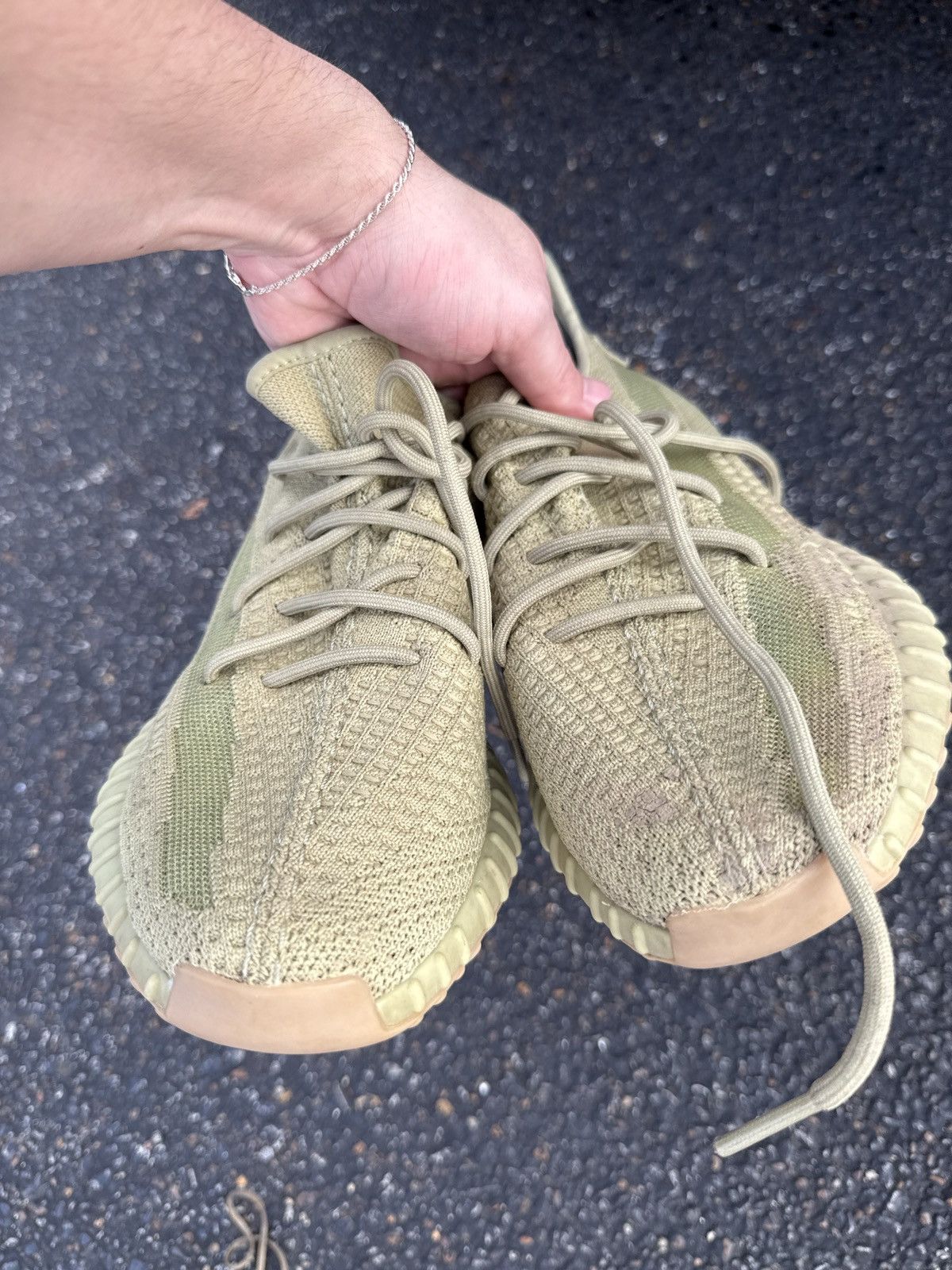 Yeezy Size 9.5 - adidas Yeezy Boost 350 V2 Sulfur Size US 9.5 / EU 42-43 - 4 Thumbnail