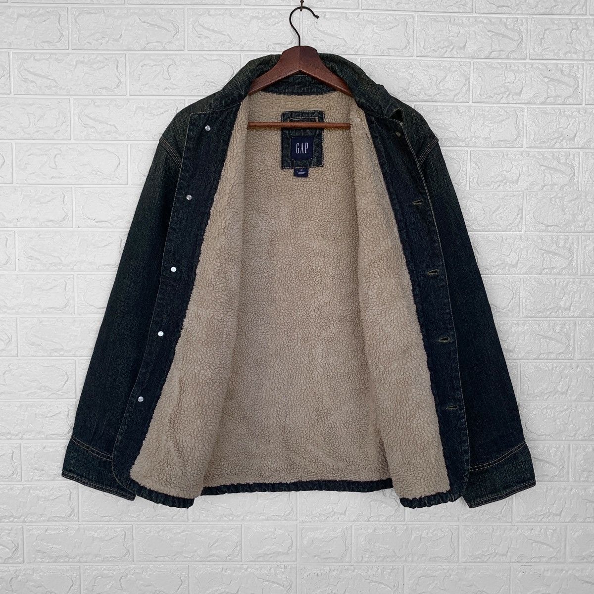 Gap Gap Denim Chore jacket Lining sherpa Size US M / EU 48-50 / 2 - 5 Thumbnail