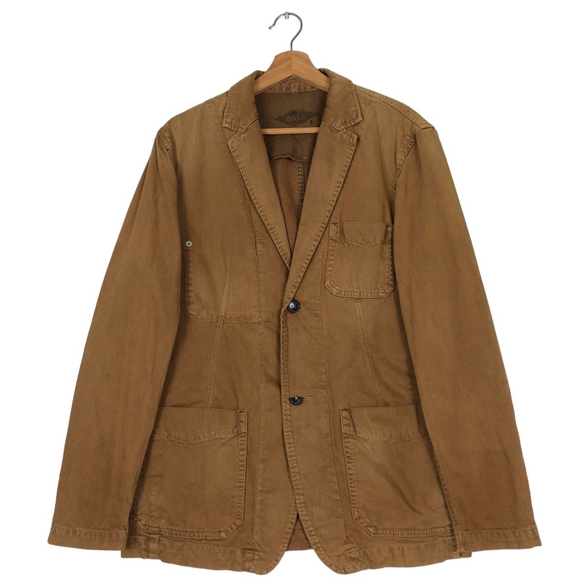 Japanese Brand 🔥Vintage Chore Work Jacket Ball Issey Miyake Japan Size US L / EU 52-54 / 3 - 1 Thumbnail