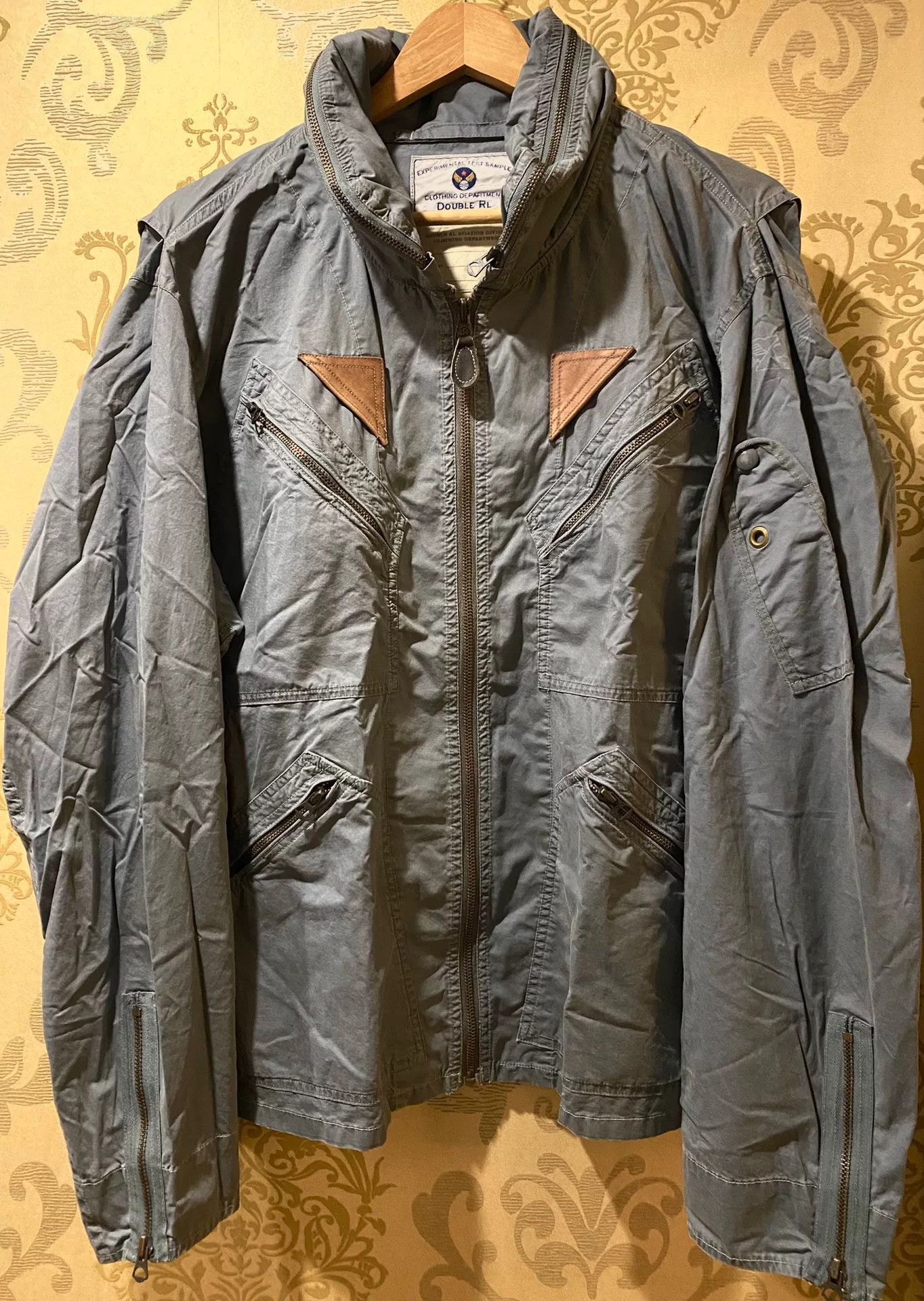 RRL Ralph Lauren rare double rl mason flight jacket Size US M / EU 48-50 / 2 - 1 Thumbnail