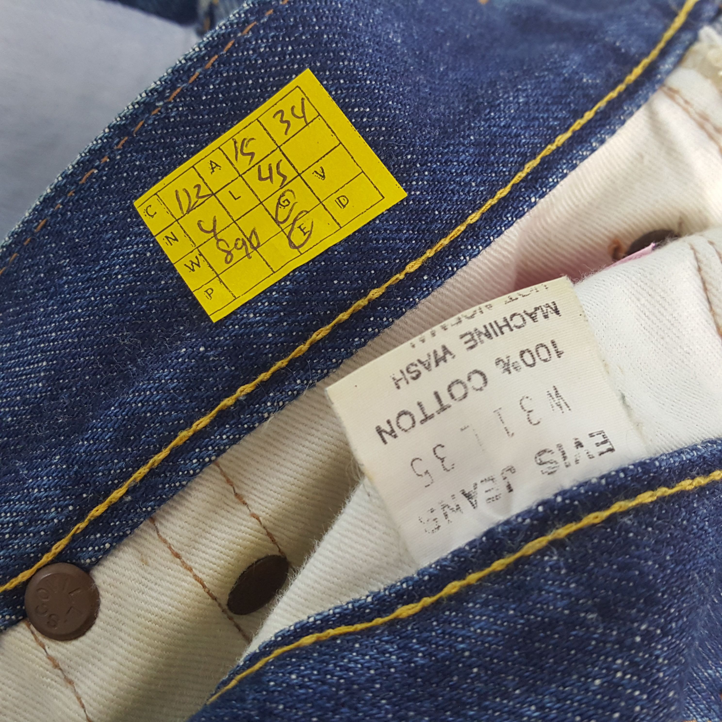 Evisu Vintage EVIS Japanese Brand Daicock Custom Style Jeans Size US 30 / EU 46 - 14 Thumbnail