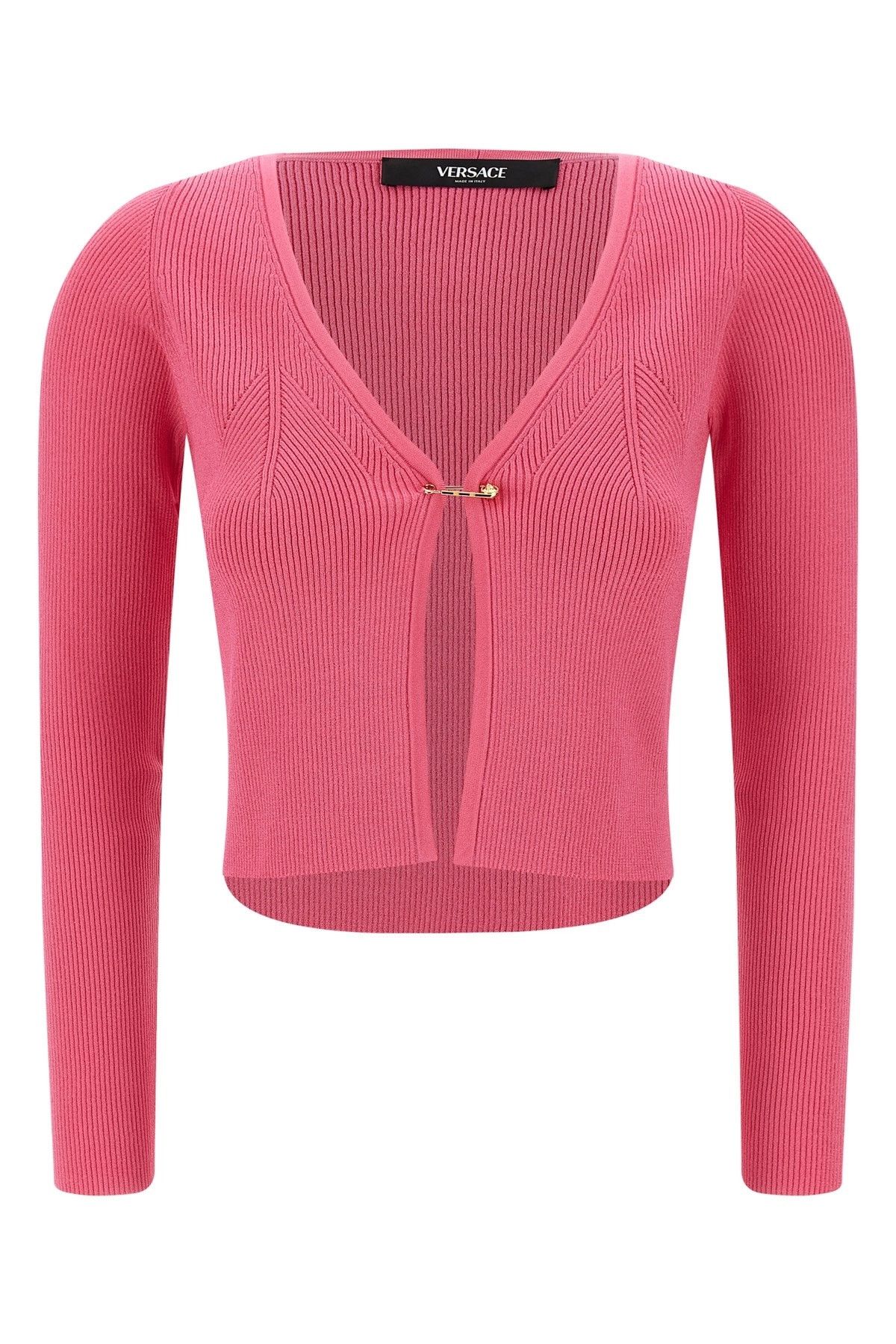 Versace 'Safety Pin' cardigan Size XS / US 0-2 / IT 36-38 - 1 Thumbnail