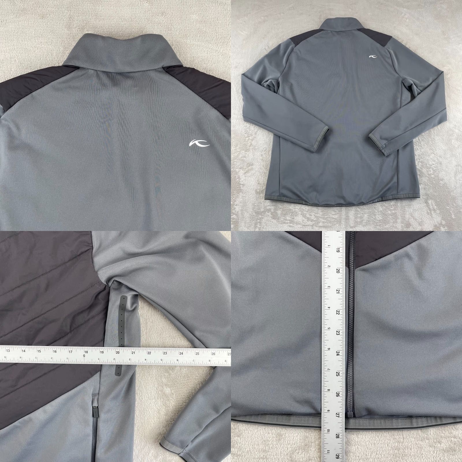 KJUS KJUS Release Jacket Men Large Grey Full Zip Golf Ventilated NWOT Jacket Size US L / EU 52-54 / 3 - 8 Thumbnail