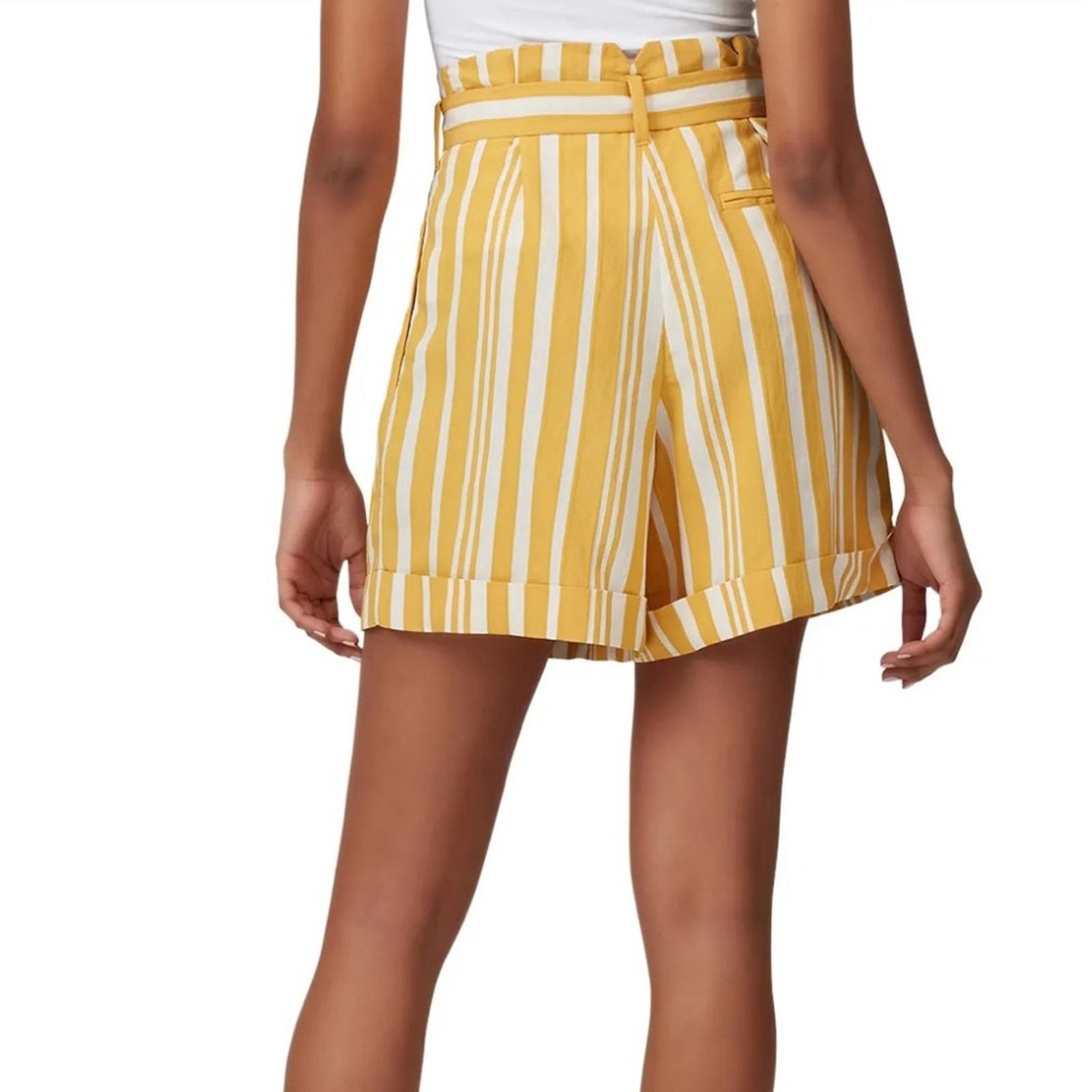CHINTI & PARKER Chinti & Parker $335 Paraol Striped Yellow Shorts size 4 Size 27" / US 4 / IT 40 - 3 Thumbnail