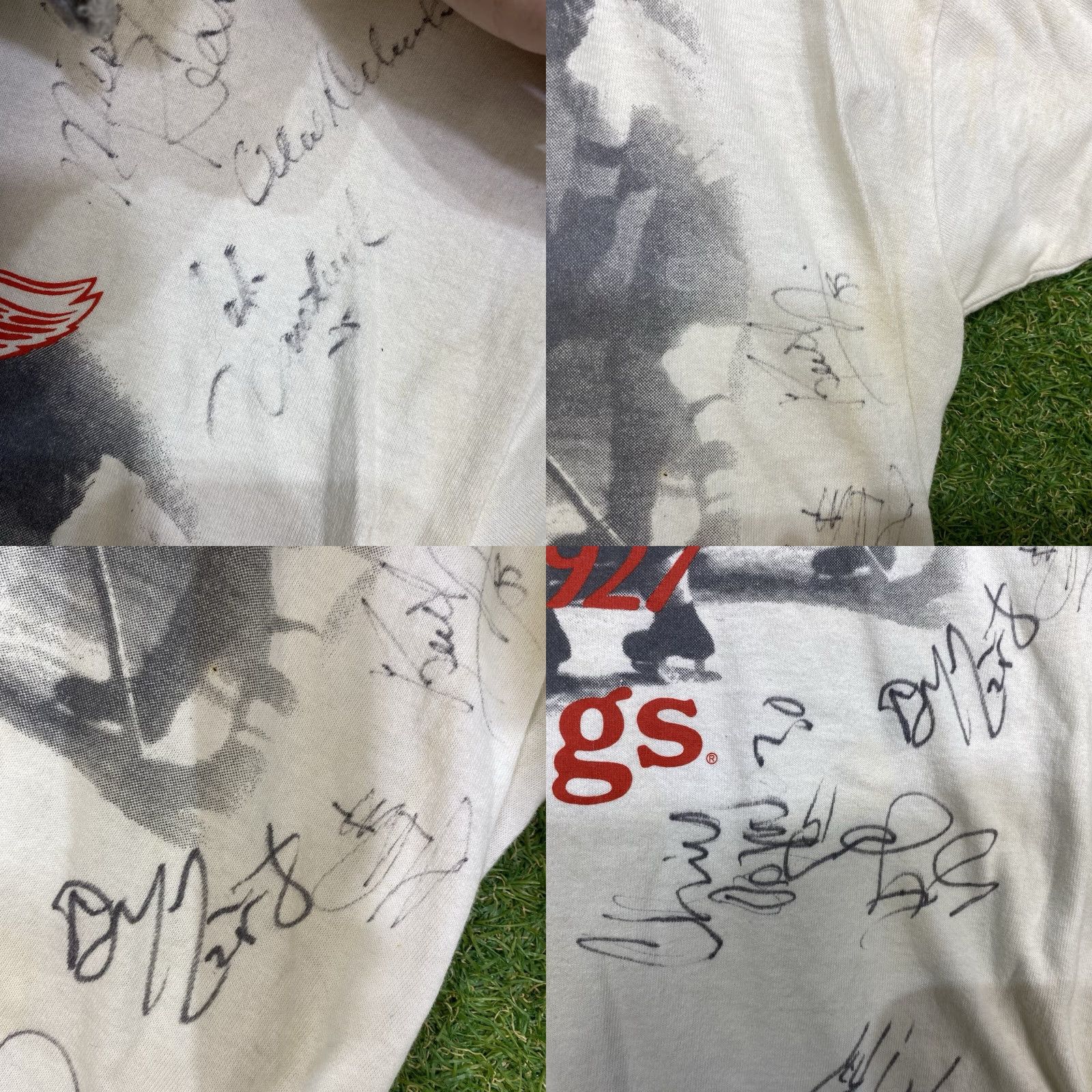 Vintage VINTAGE Detroit Red Wings Shirt Mens XL 1992 Single Stitch Signature Signed 90s Size US XL / EU 56 / 4 - 10 Thumbnail