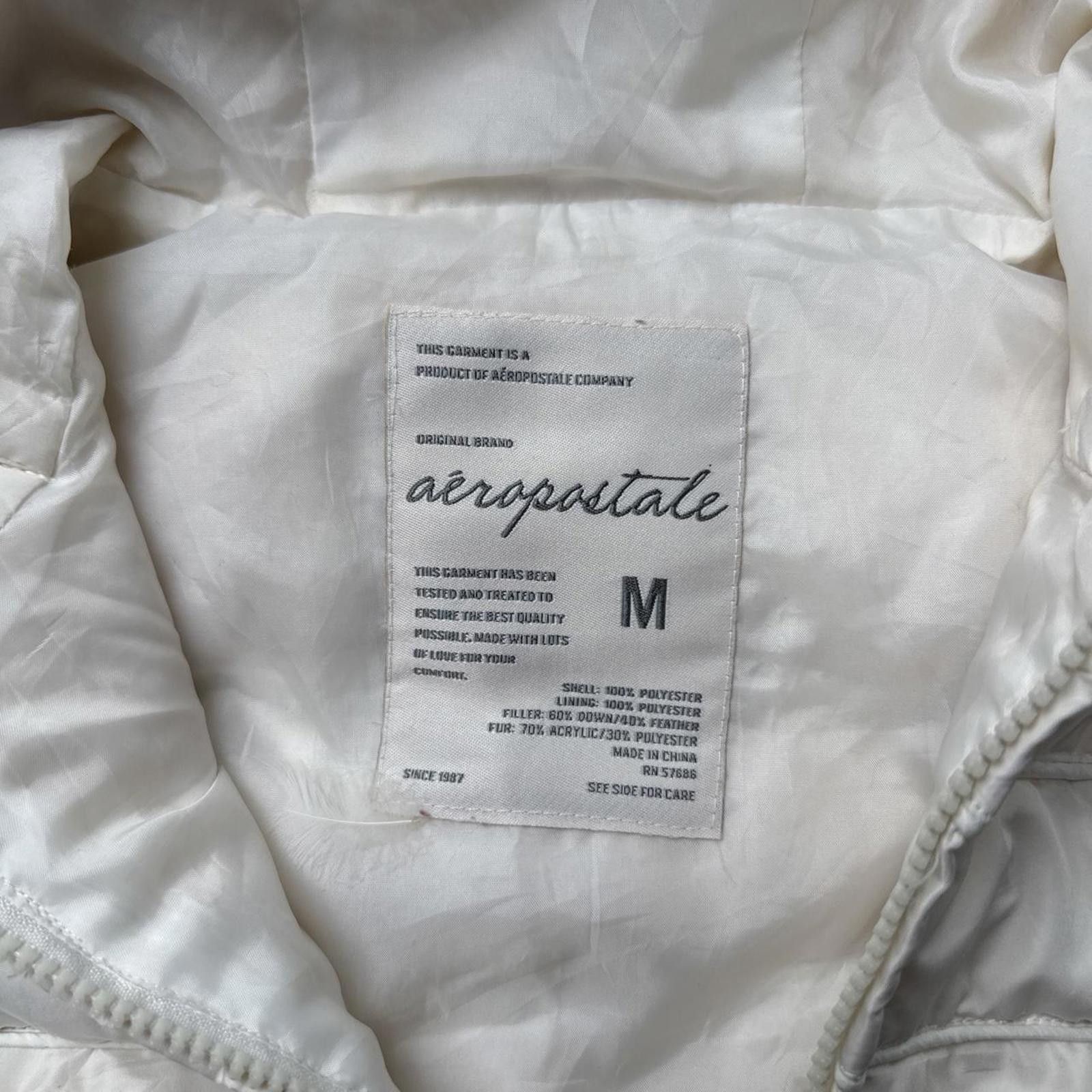Aeropostale Y2K Aeropostale 00s Vest Sherpa Jacket Size M / US 6-8 / IT 42-44 - 4 Thumbnail