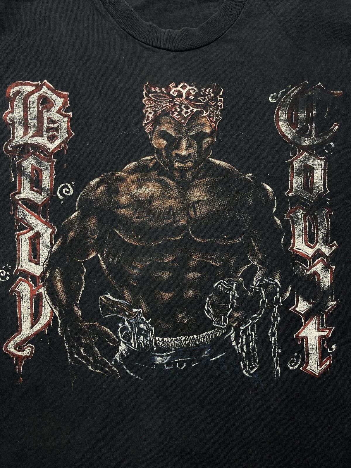 Band Tees Vintage Body Counte Ice T On Tour 1993 Cop Killer Longsleeve Size US L / EU 52-54 / 3 - 5 Thumbnail