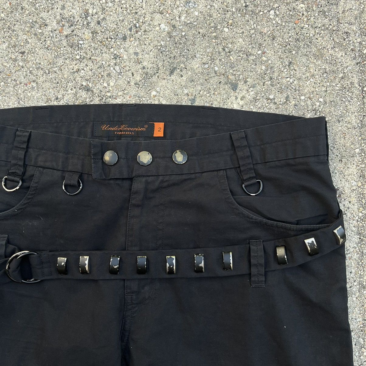 Undercover Undercover 06SS T Rockstar Skinny Black Pants Stud Belt Rare Size US 30 / EU 46 - 3 Thumbnail