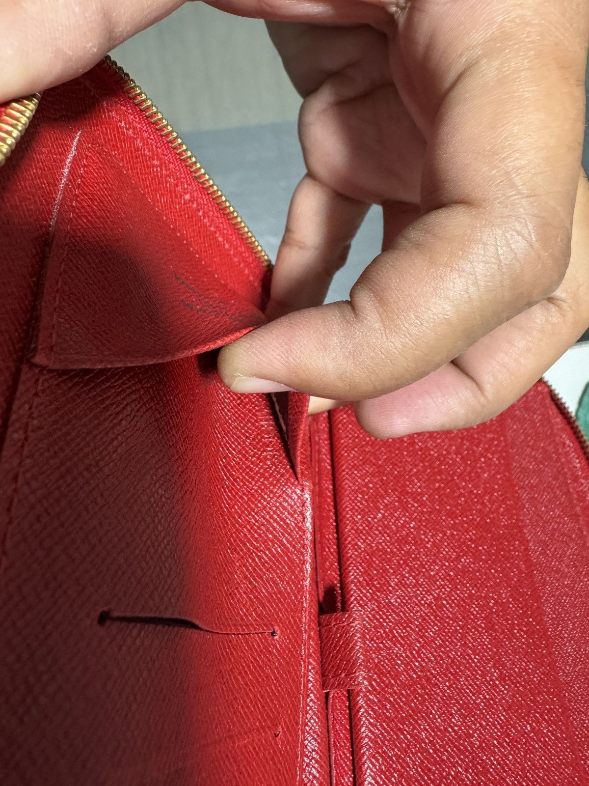 Louis Vuitton Louis Vuitton Epi Red Long wallet Size ONE SIZE - 5 Thumbnail