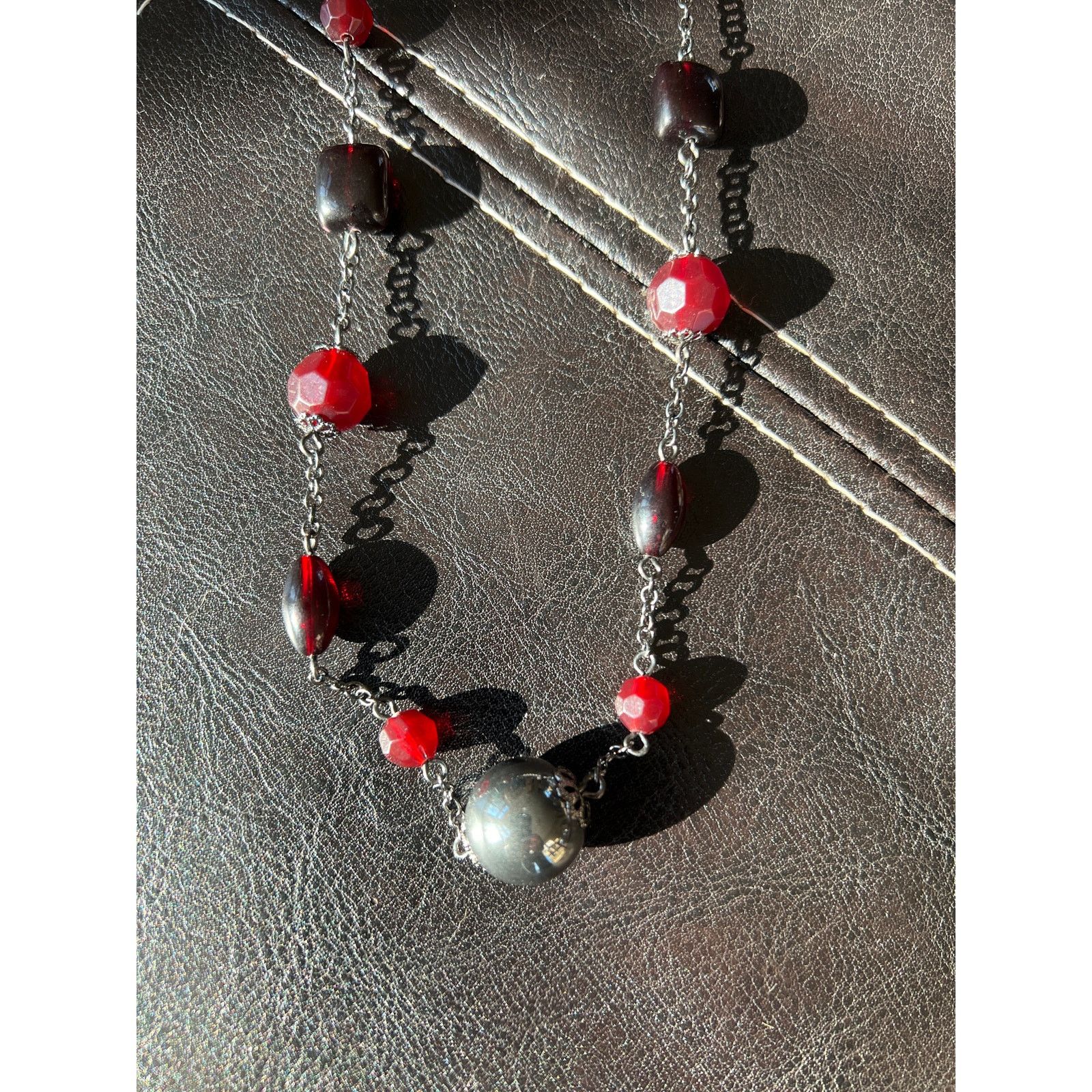 Other Lia Sophia - “Claret” Beaded Necklace Size ONE SIZE - 4 Thumbnail