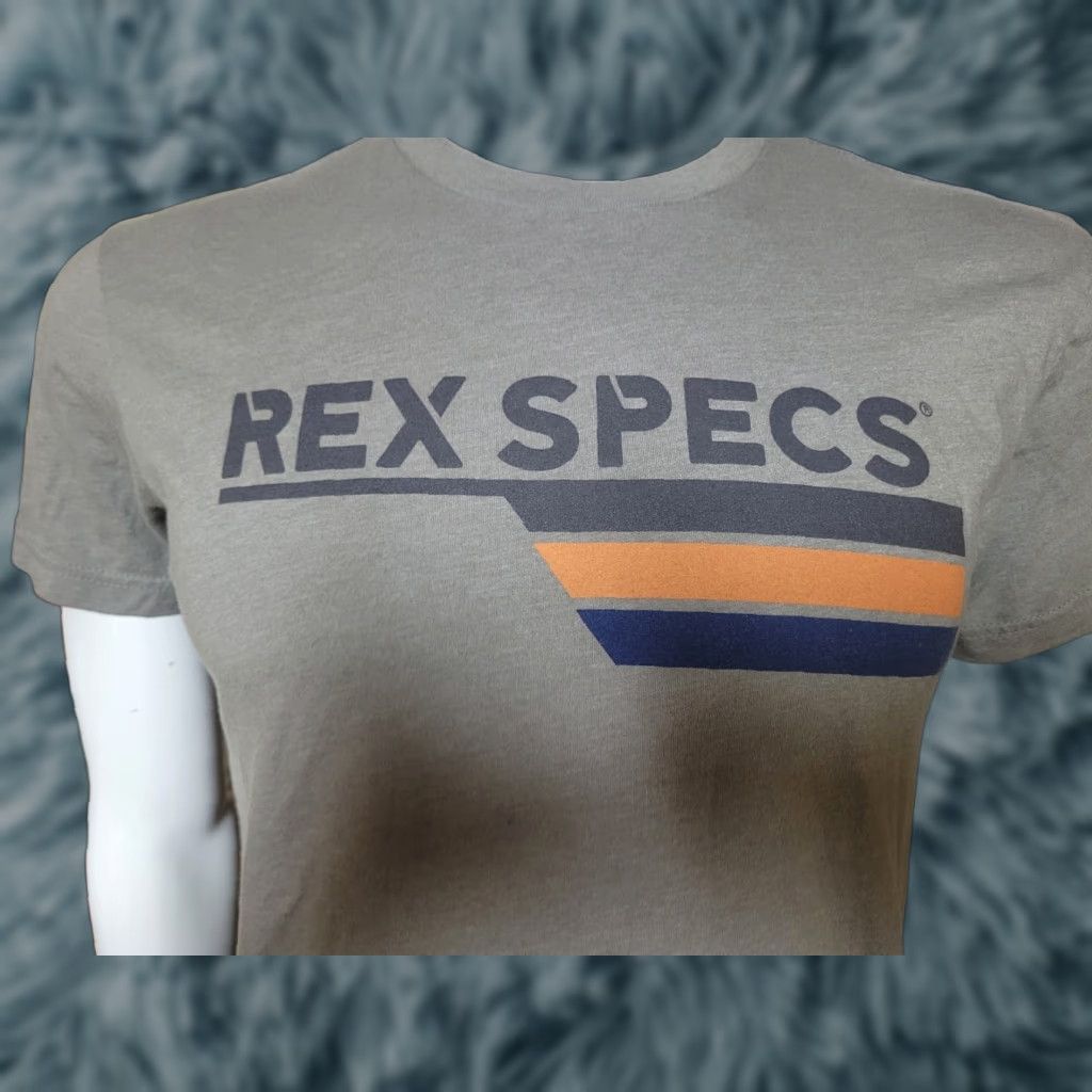 Vintage Rex Specs Dog Goggles Logo T Shirt Small Gray Cotton Short Sleeve Crew Neck Graphic Tee Men S Logo 90s? Size US S / EU 44-46 / 1 - 1 Thumbnail