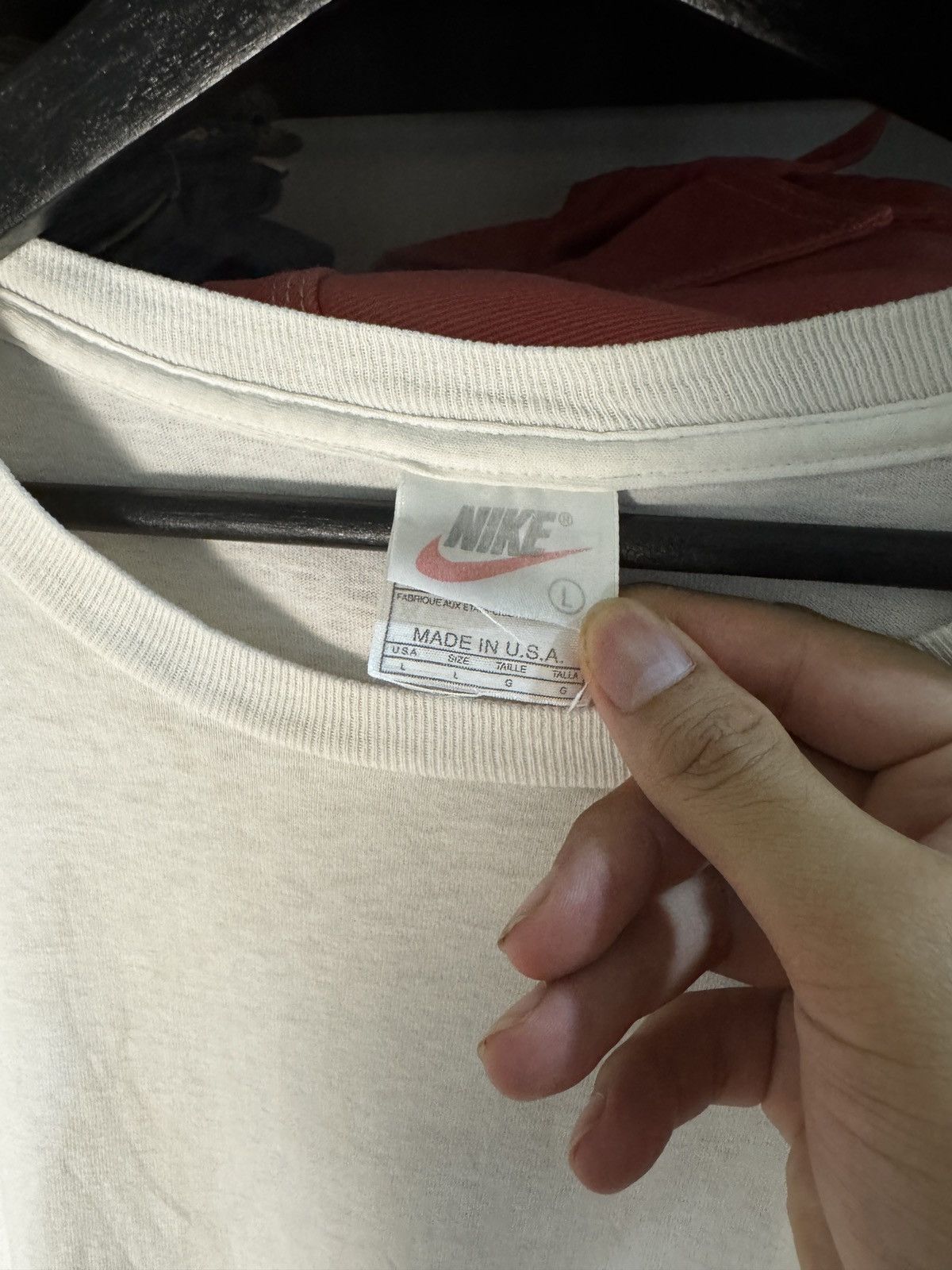 Nike × Vintage VINTAGE NIKE USA FLAG TEAM 90S Size US L / EU 52-54 / 3 - 7 Thumbnail