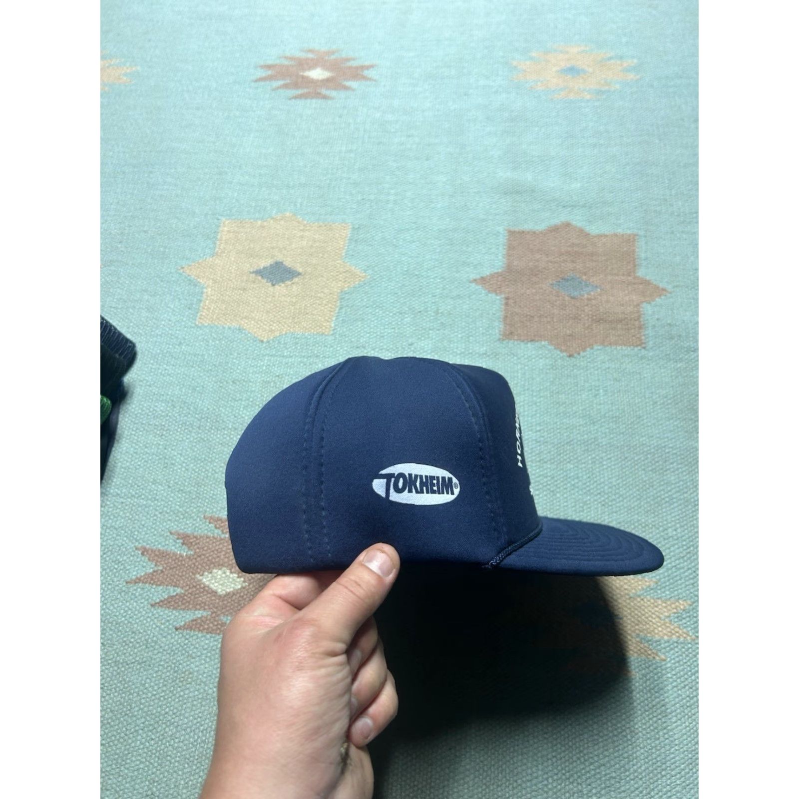 Equipment Vintage Blue SnapBack Hat Cap Horner Equipment Co Saginaw Michigan User: Vintage Blue SnapBack Hat Cap Horner Equipment Co Saginaw Michigan Size ONE SIZE - 3 Thumbnail