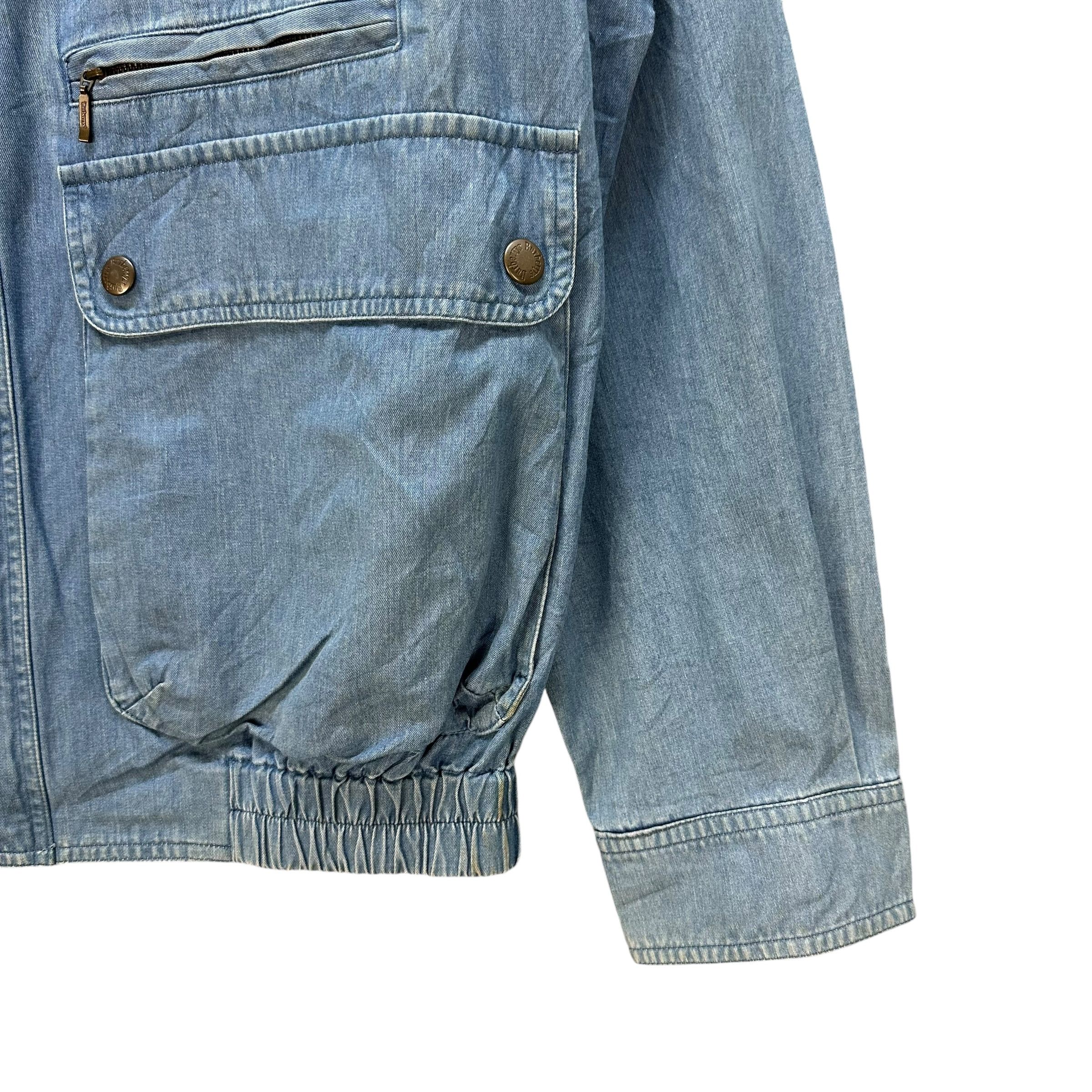 Burberry Vintage 90's BURBERRYS Jeans Jacket #1495-A62 Size US L / EU 52-54 / 3 - 6 Thumbnail