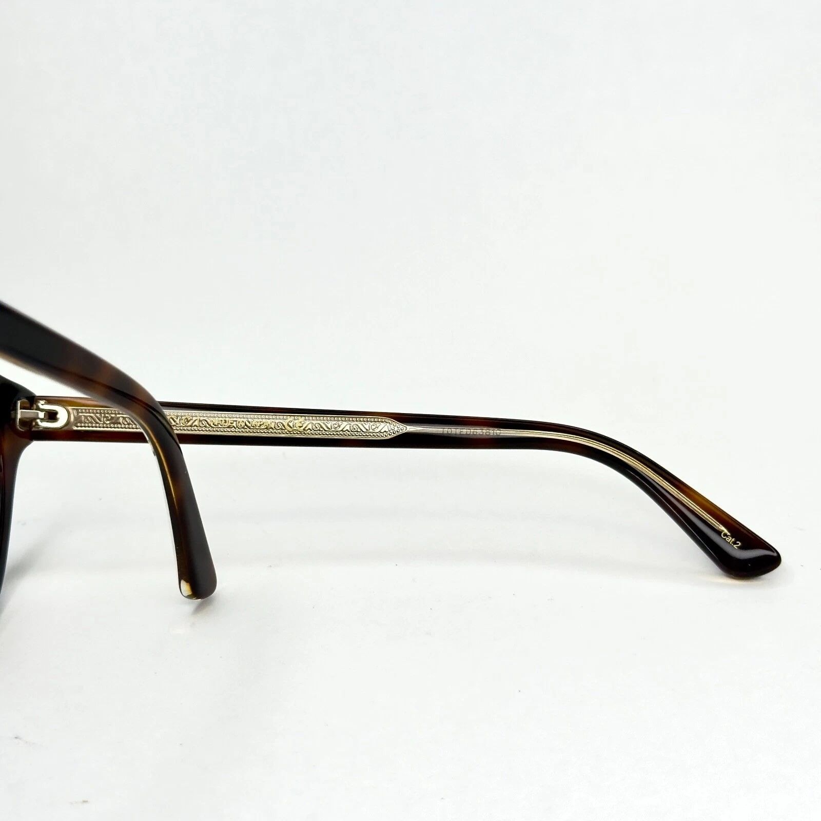 Gucci GUCCI GG0081S 0081 Crystal Havana Gradient Sunglasses 003 Size ONE SIZE - 3 Thumbnail