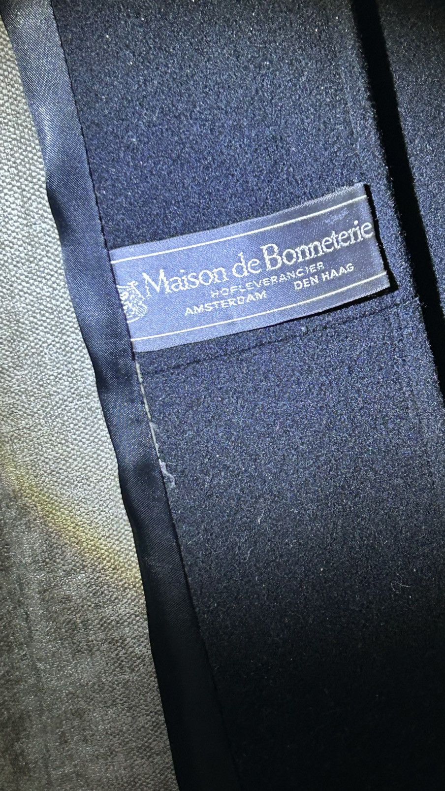 Other Very rare Vintage Maison de Bonneterie Oversized Wool Coat Size ONE SIZE - 5 Thumbnail