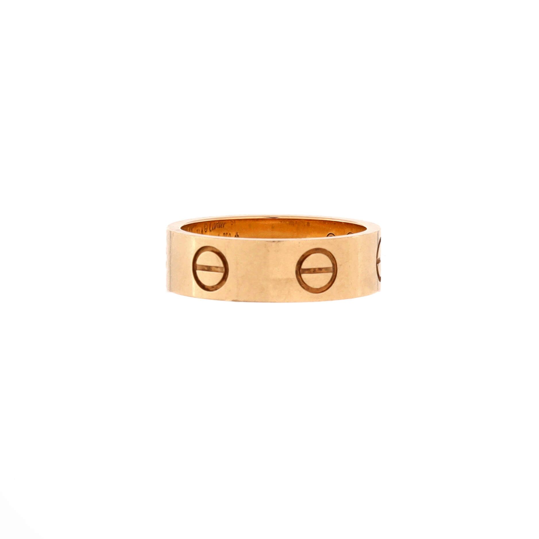 Cartier Love Band Ring 18K Yellow Gold Size ONE SIZE - 1 Thumbnail