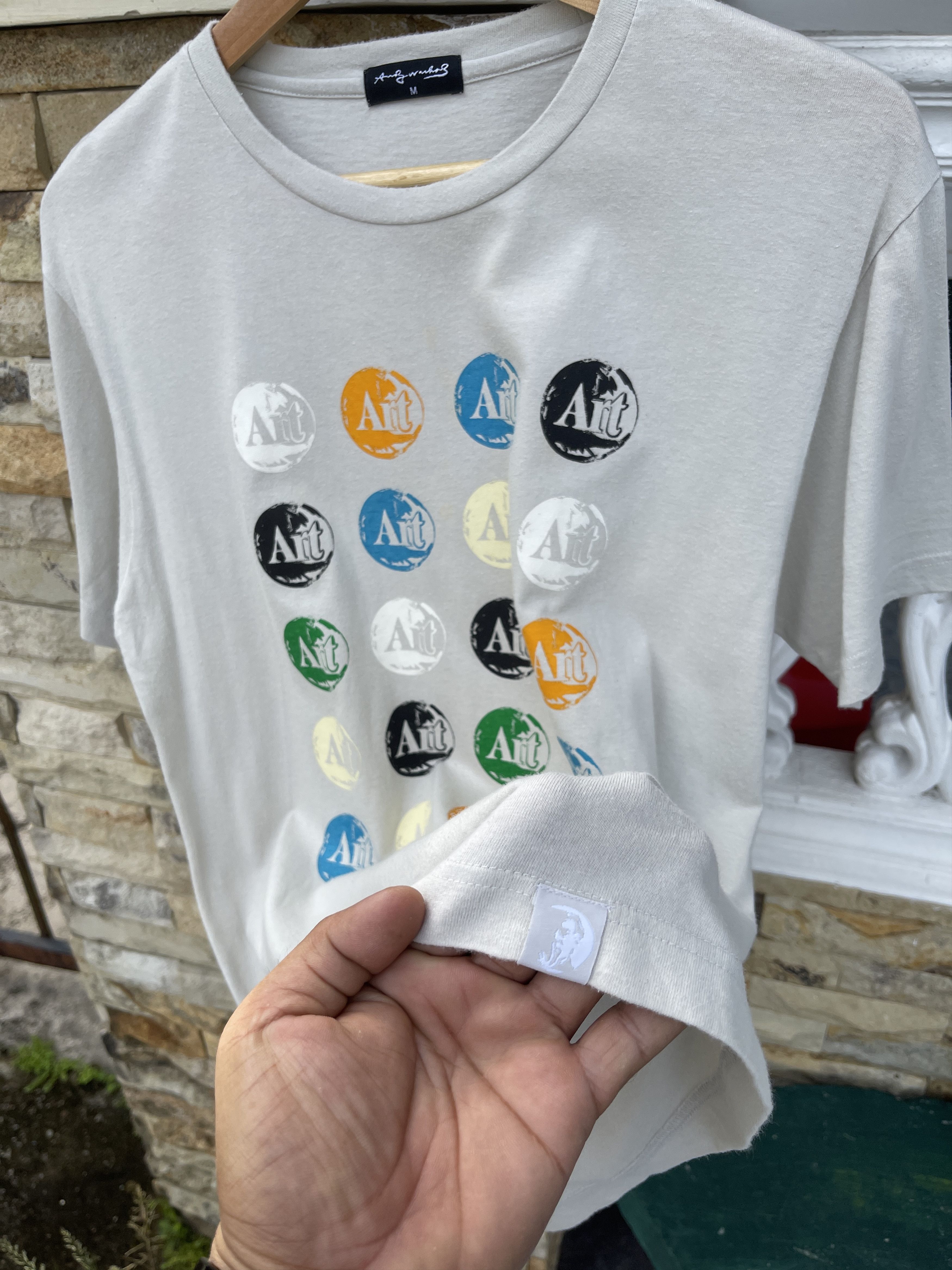 Andy Warhol × Uniqlo Rare🔥Vintage Andy Warhol Arts T-Shirt Size US M / EU 48-50 / 2 - 6 Thumbnail