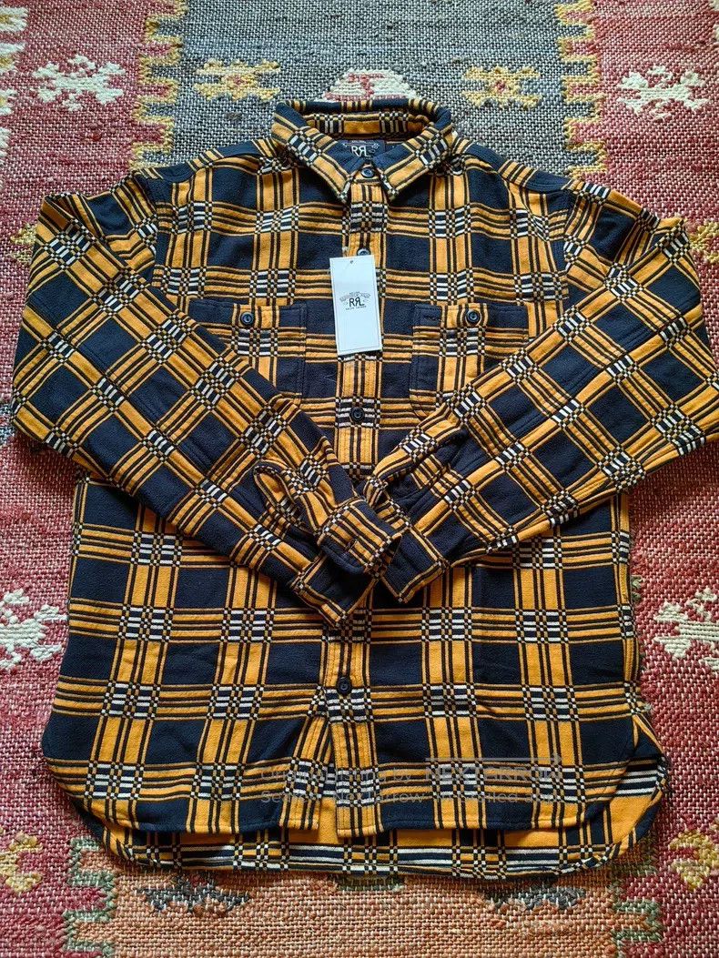 RRL Ralph Lauren RRL Ralph Lauren Long-sleeved denim shirt Size US M / EU 48-50 / 2 - 1 Thumbnail