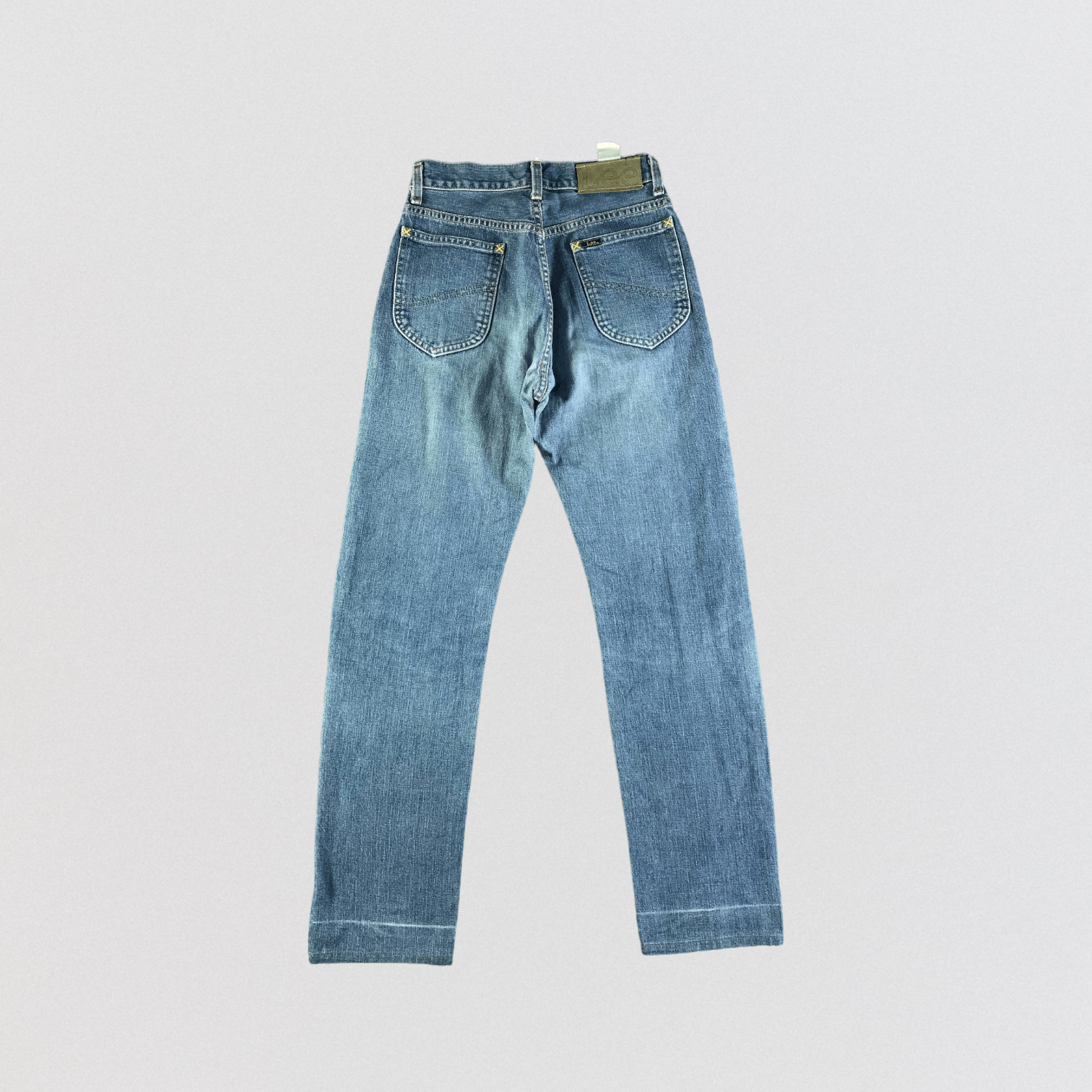Edwin × Vintage Vintage 90s High Waist Miss Lee Selvedge Jeans-JM3605 Size 27" / US 4 / IT 40 - 2 Thumbnail