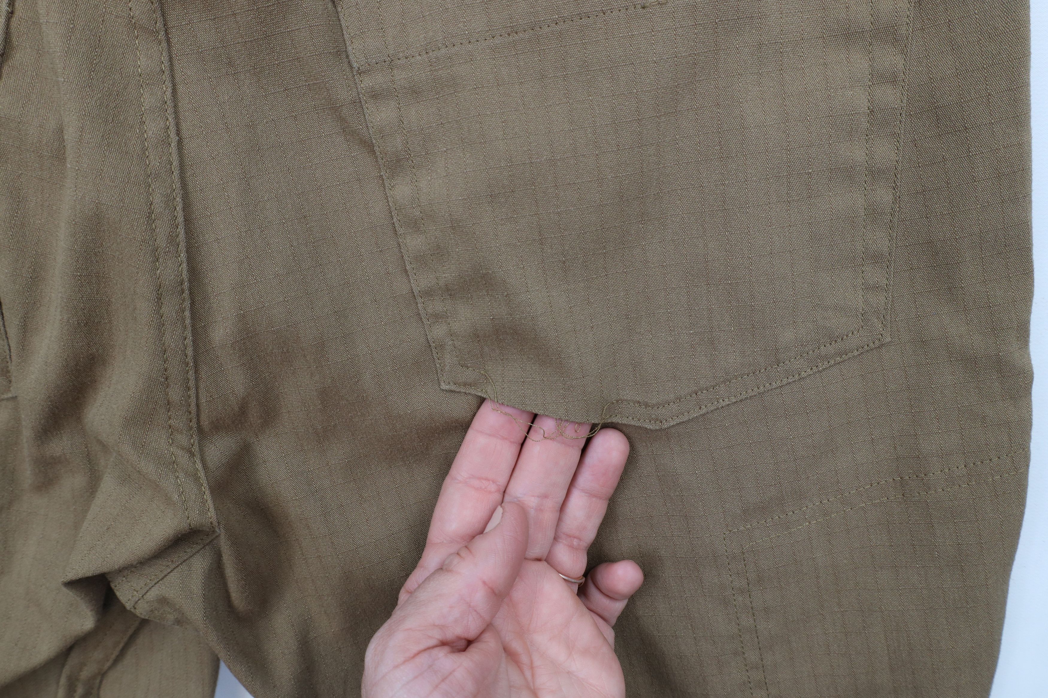 Under Armour × Vintage Under Armour Storm Ripstop Stretch Tactical Pants Brown Size US 34 / EU 50 - 9 Thumbnail