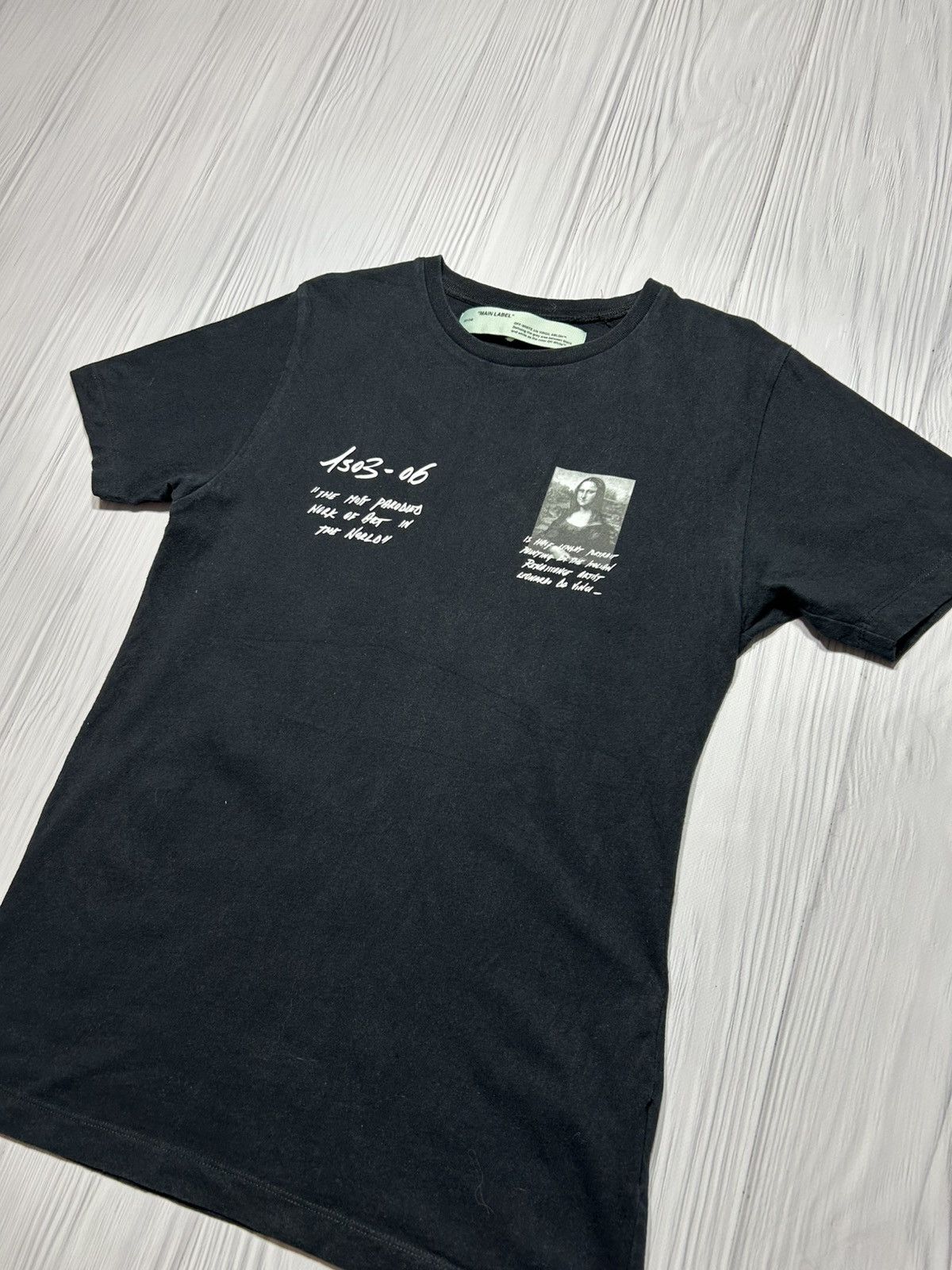 Off-White Off-White Mona Lisa T-Shirt Size S Size US S / EU 44-46 / 1 - 12 Thumbnail