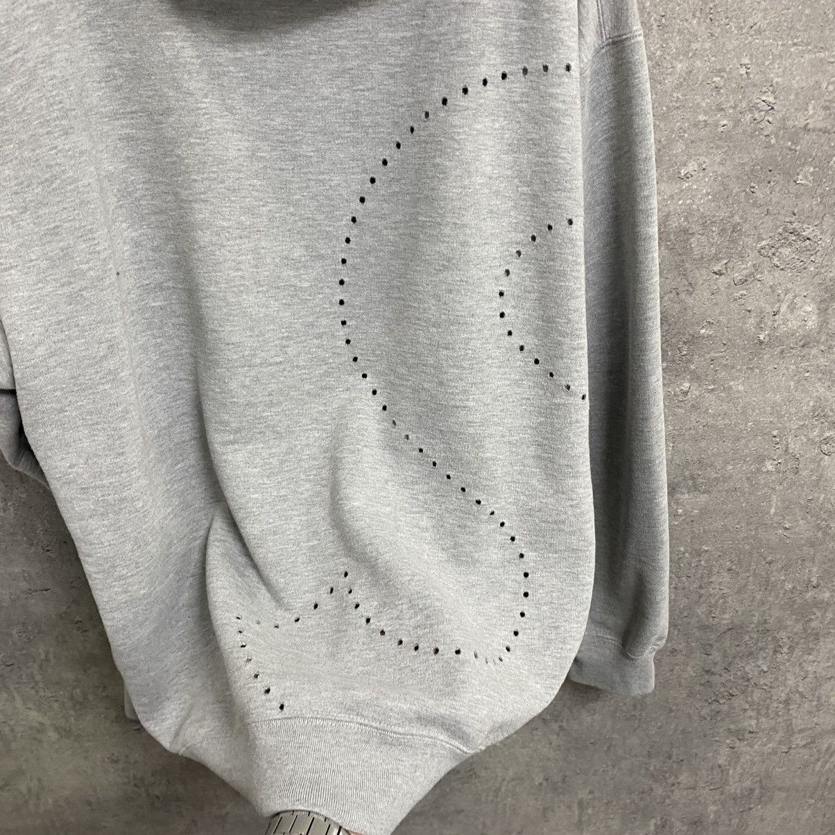 Supreme Supreme Laser Cut S Hoodie Size US XL / EU 56 / 4 - 12 Thumbnail