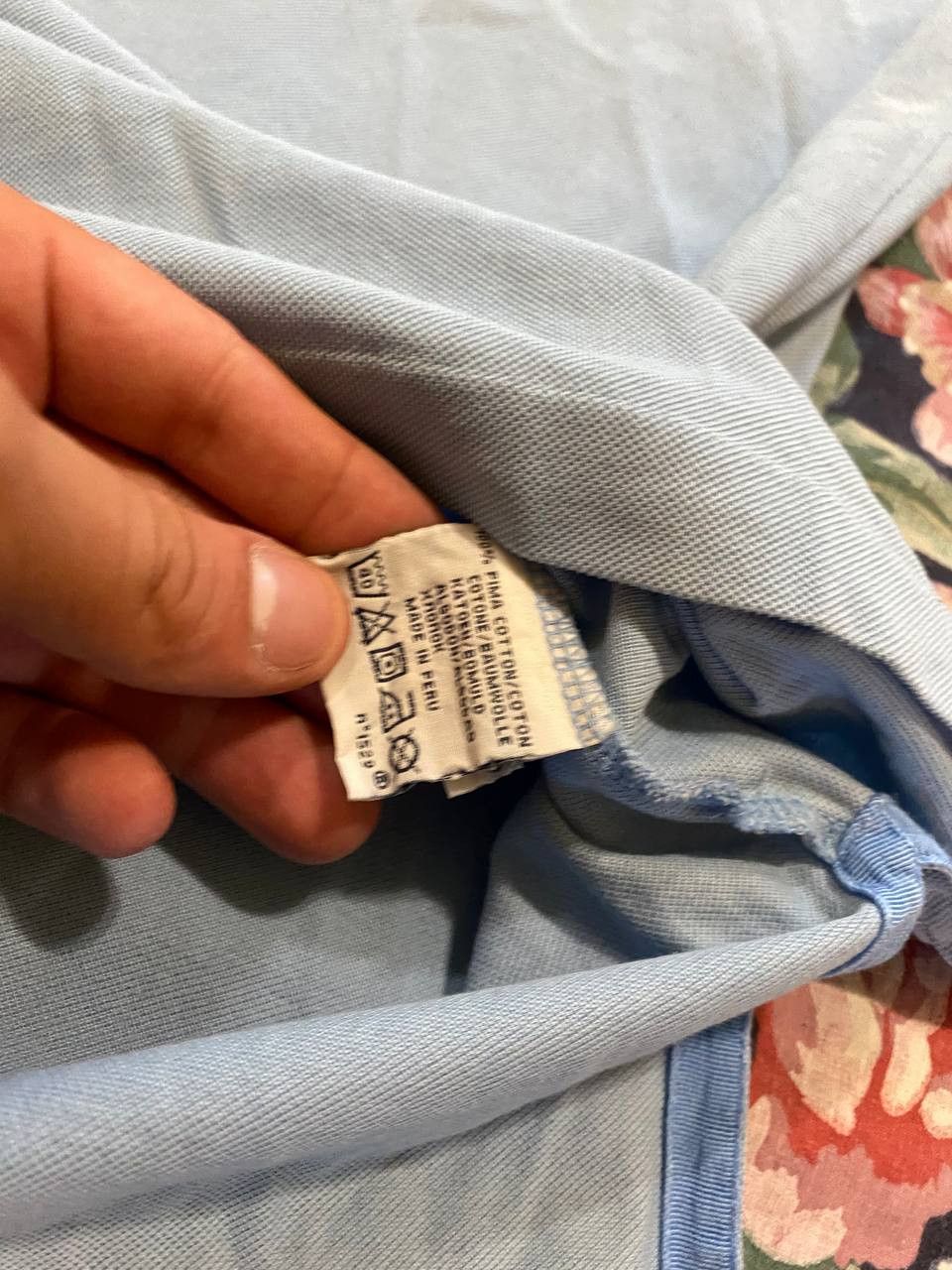 Polo Ralph Lauren Y2K Polo by Ralph Lauren logo blue T-shirt Vintage Size US M / EU 48-50 / 2 - 3 Thumbnail