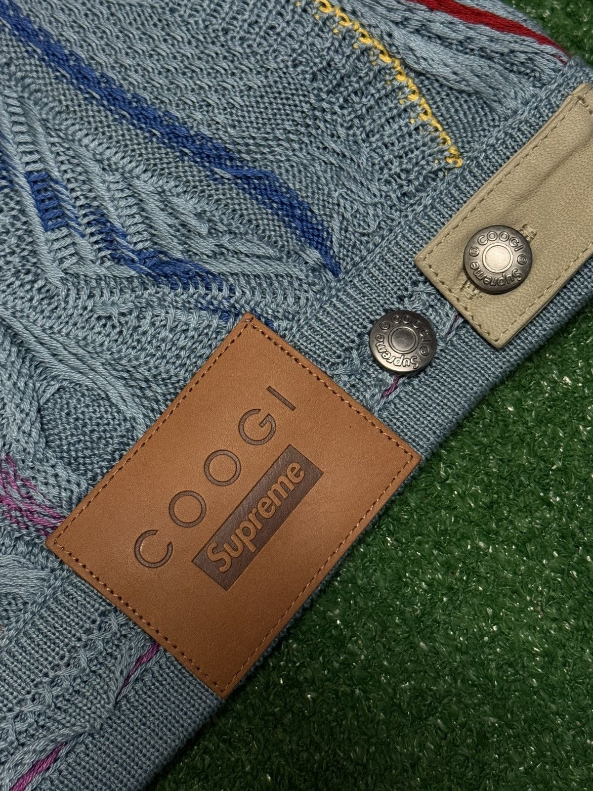Coogi × Supreme Supreme Coogi Trucker Jacket Size US S / EU 44-46 / 1 - 7 Thumbnail