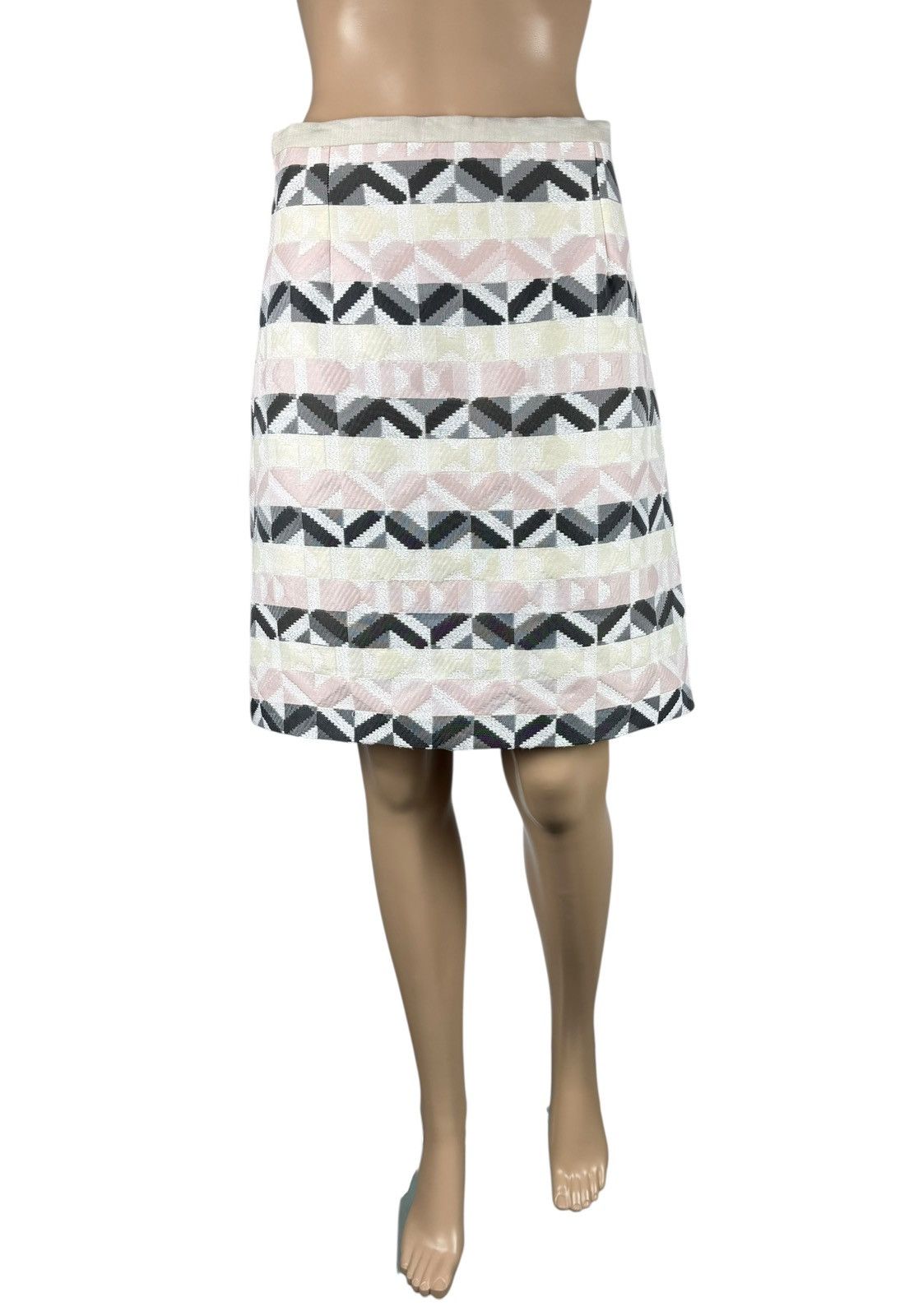 Weekend Max Mara Weekend Max Mara Midi Skirt Cotton-Linen size US6 IT40 Size 28" / US 6 / IT 42 - 1 Thumbnail