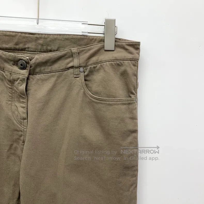 Brunello Cucinelli Brunello Cucinelli Brown cotton casual long pants Size US 28 / EU 44 - 3 Thumbnail