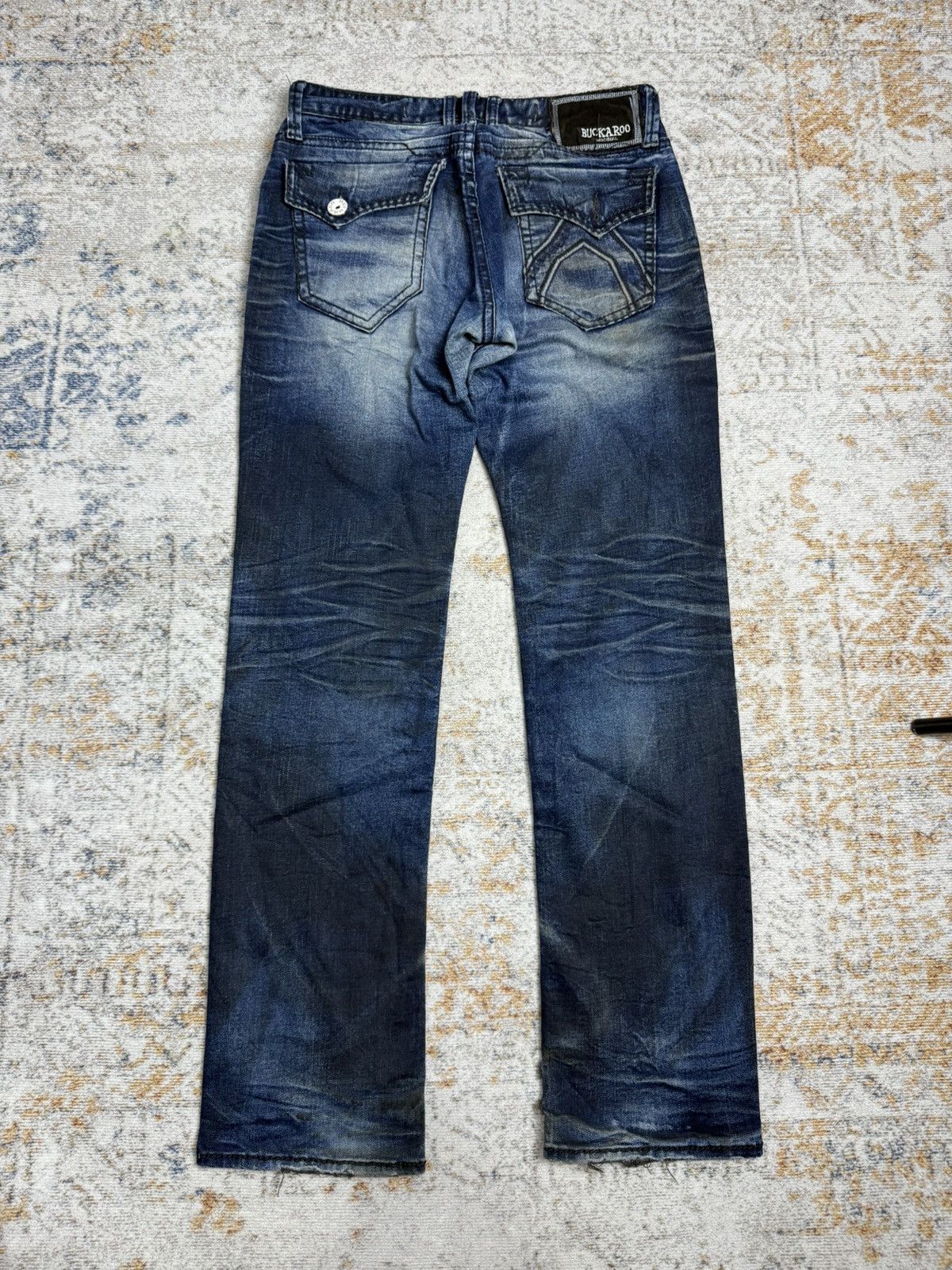 Tornado Mart Buckaroo ifsix y2k denim pants Size US 32 / EU 48 - 4 Thumbnail