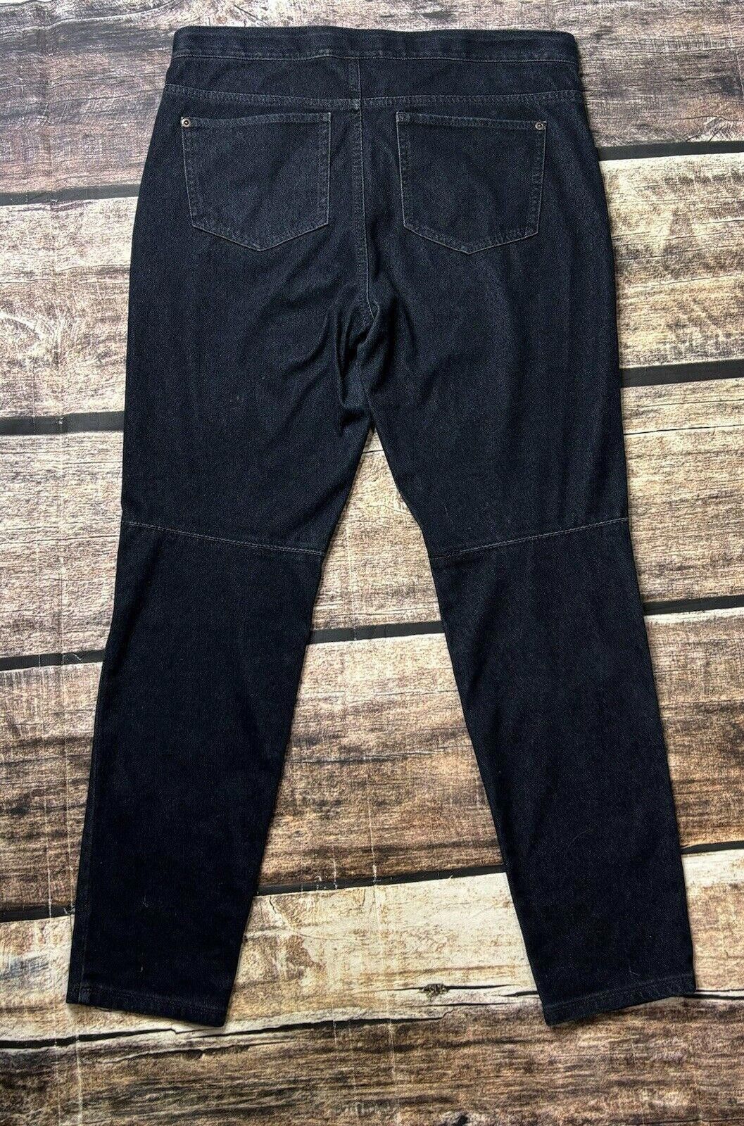 Other J. Jill Denim Leggings Women's 10 Blue Mid Rise Blue Cropped Size 32" / US 10 / IT 46 - 3 Thumbnail