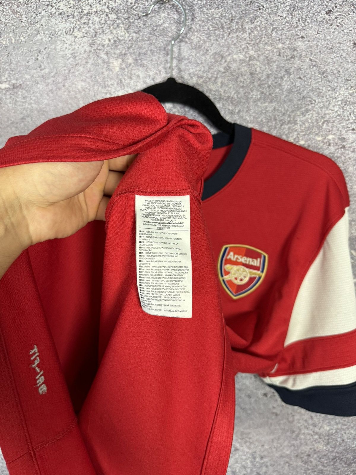 Nike × Vintage Vintage Arsenal 2012/13 Nike Soccer Jersey Medium Size US M / EU 48-50 / 2 - 10 Thumbnail
