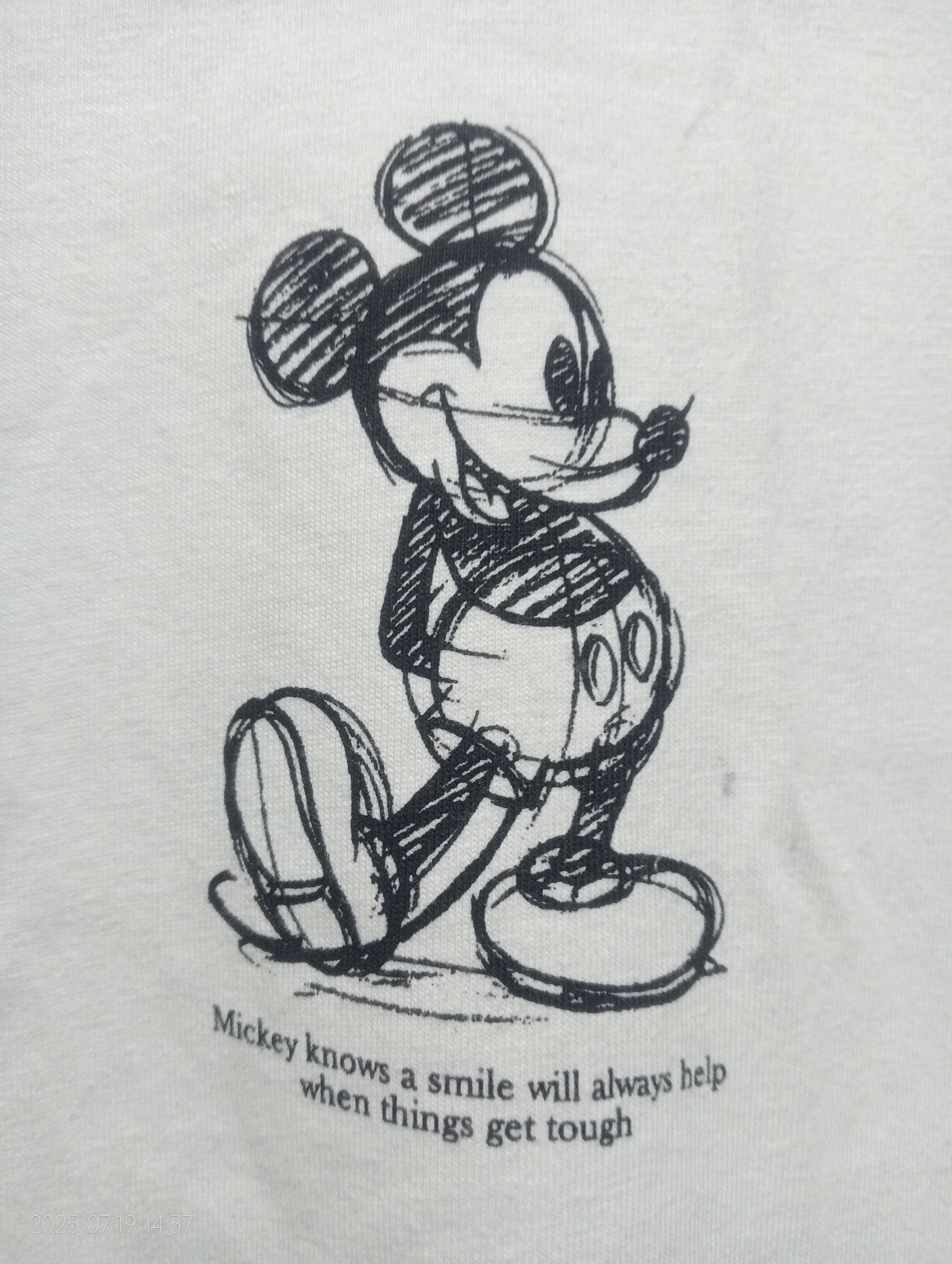 Undercover Vintage GU X Undercover X Disney Mickey Mouse Tee Very Rare Size US XL / EU 56 / 4 - 5 Thumbnail