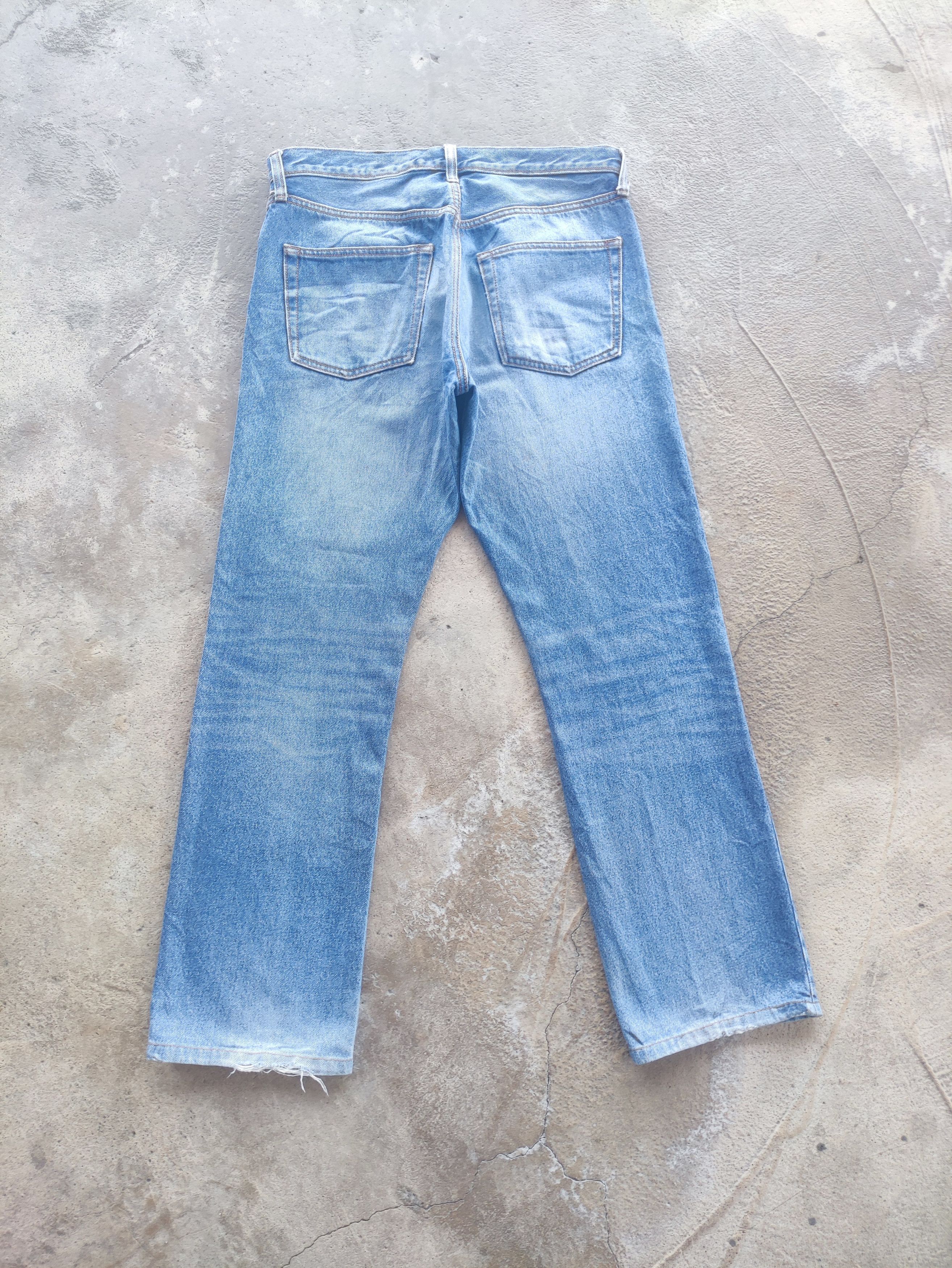 Vintage GU Denim Distress Faded Jean