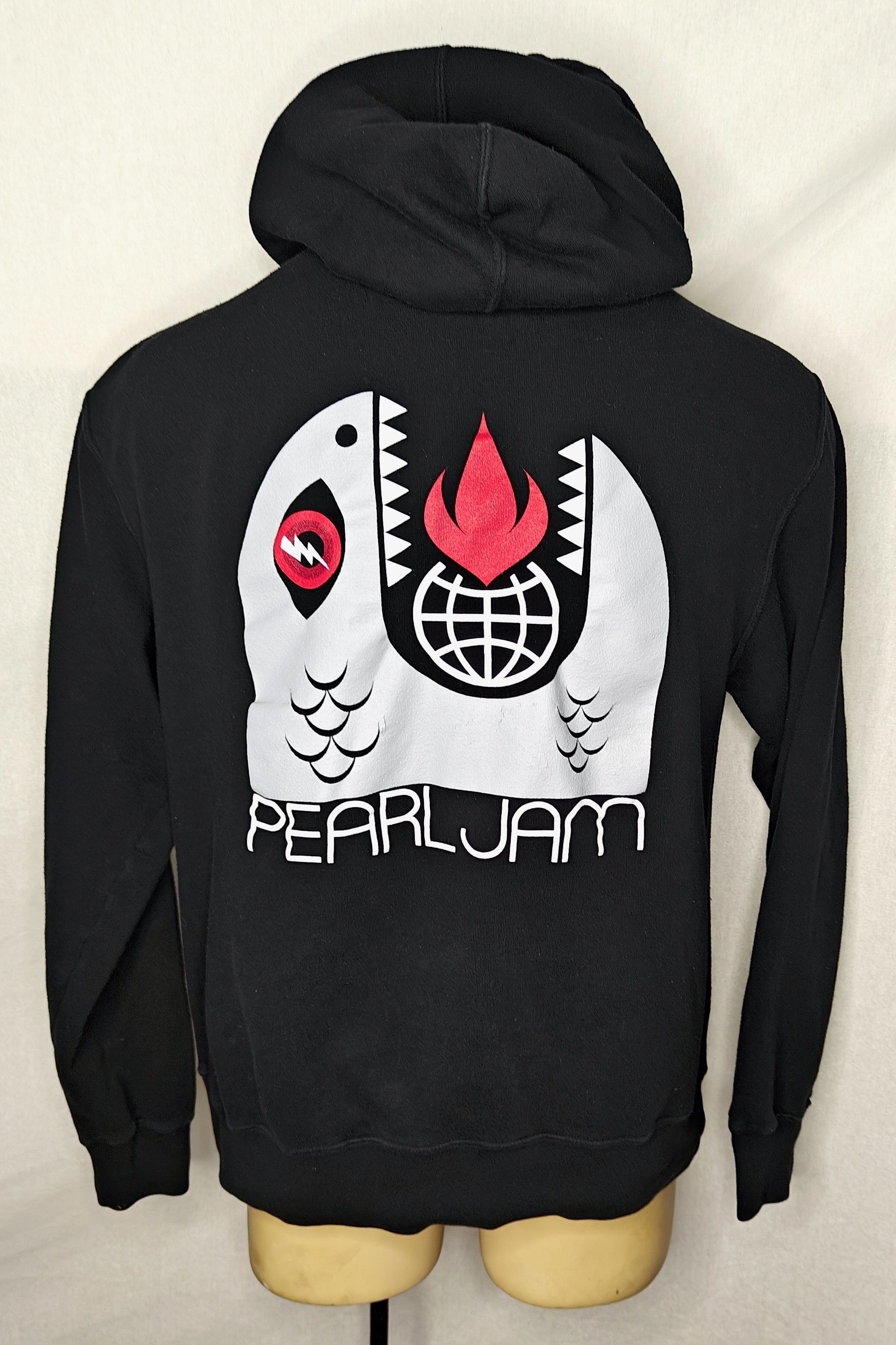 Band Tees Vtg Pearl Jam Lightning Bolt zip-up band hoodie sweatshirt Size US L / EU 52-54 / 3 - 1 Thumbnail
