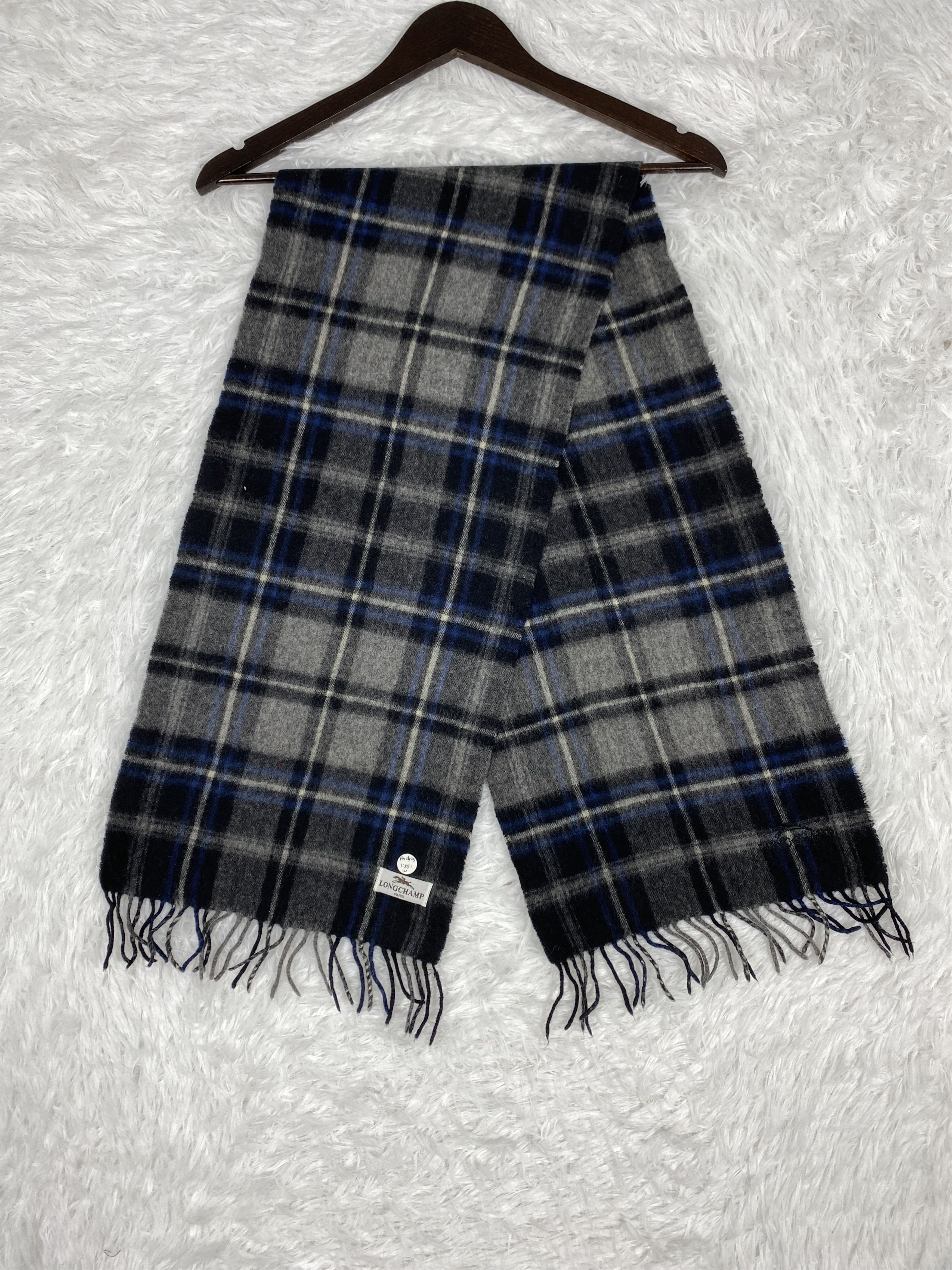 Longchamp Vintage Longchamp Scarf / Muffler Neckwear PM0125 Size ONE SIZE - 1 Thumbnail