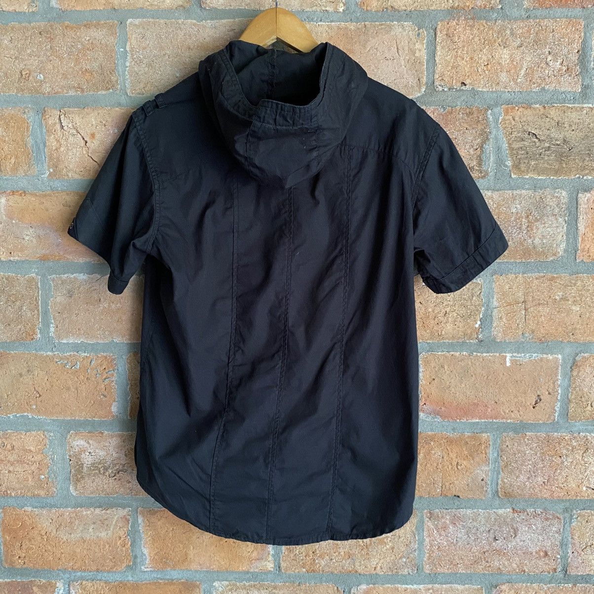 PPFM PPFM Black Short-Sleeve Hoodie Shirt Size US S / EU 44-46 / 1 - 12 Thumbnail