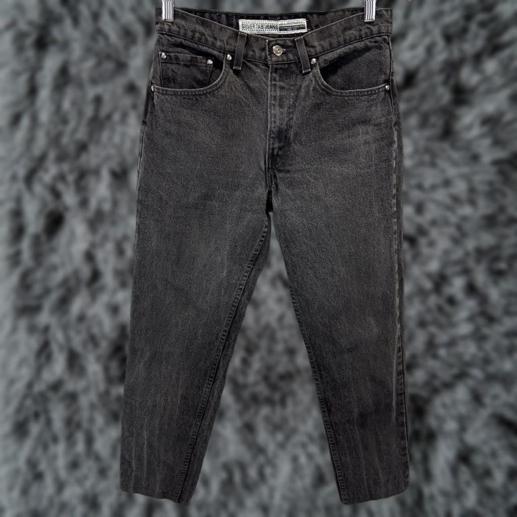 Levi's VINTAGE Levi's 512 Jeans - Jeans - Men - 30x27 / 32x34 - Black - 90s Made USA - Straight Fit Size US 30 / EU 46 - 1 Thumbnail