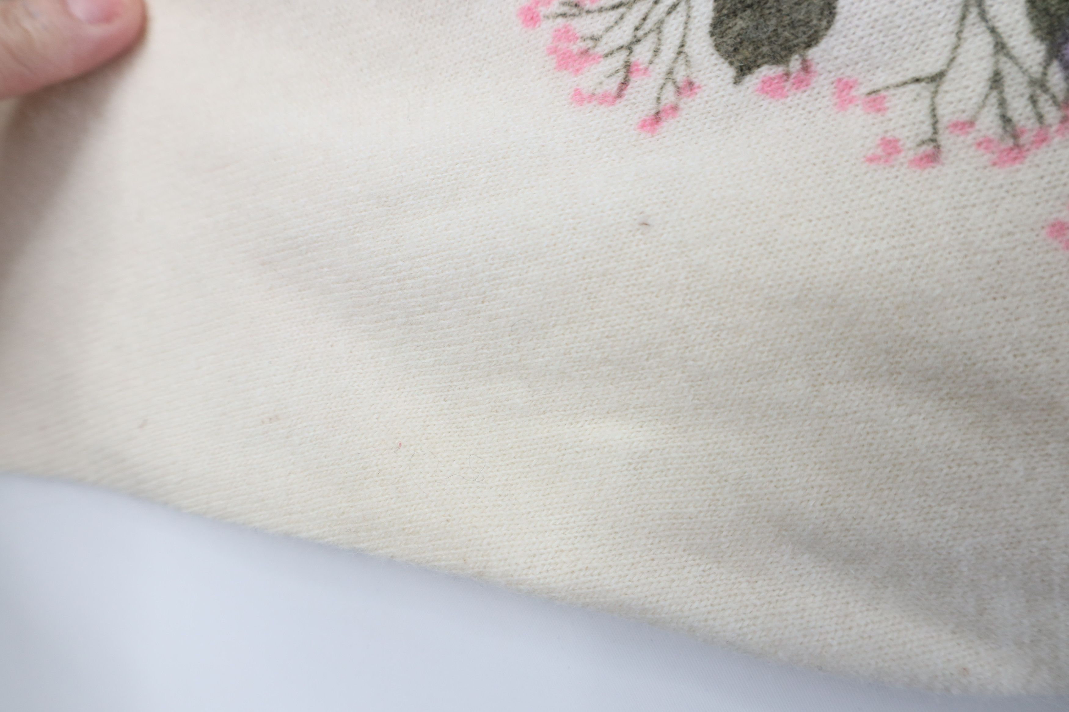Vintage Deadstock Vintage 90s Lambswol Embroidered Flower Sweater Size M / US 6-8 / IT 42-44 - 9 Thumbnail