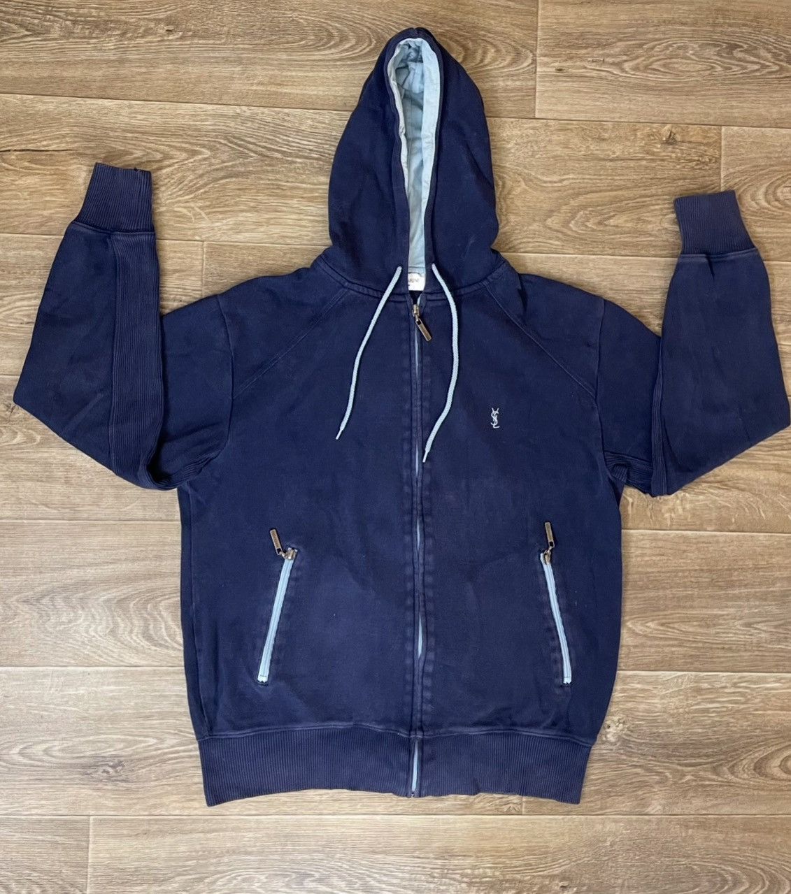 Vintage Saint Laurent Hoodie Yves Saint Laurent Hoodie Size S Vintage