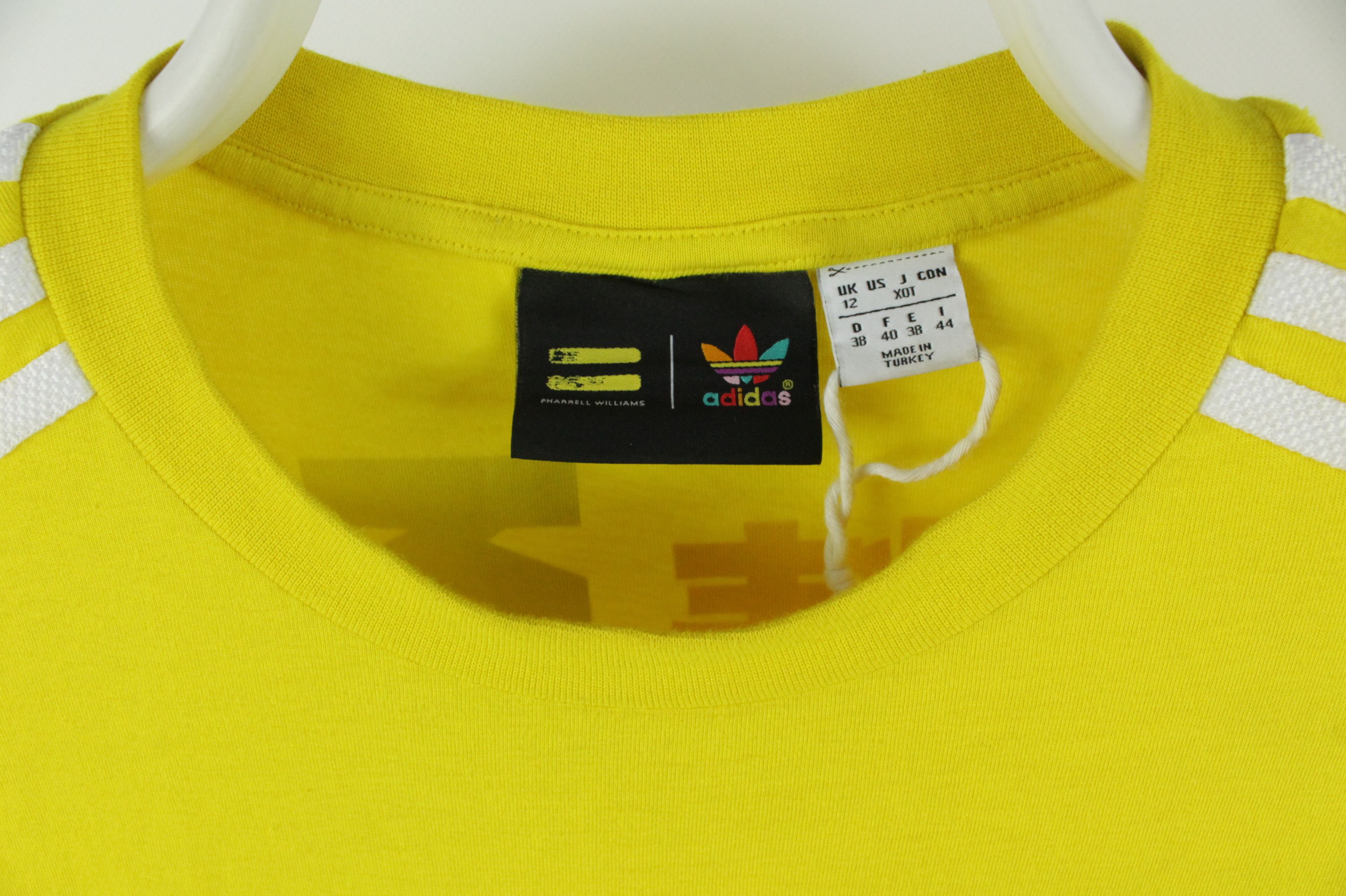 Adidas × Pharrell Adidas x Pharrell Williams Human Race Yellow T-Shirt Size M / US 6-8 / IT 42-44 - 4 Thumbnail