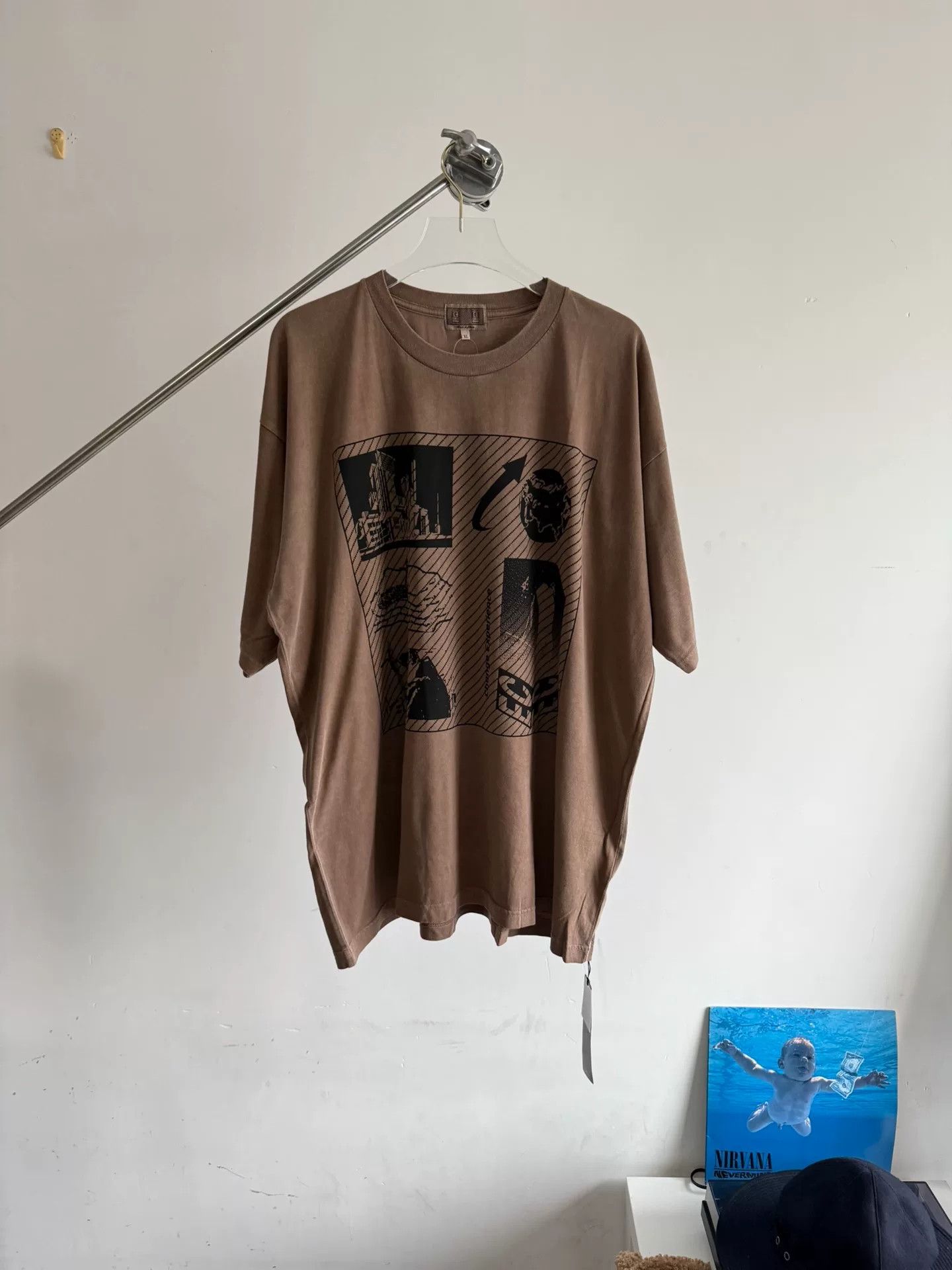 Cav Empt C.E Cavempt Big-T Oversized Short Sleeve Size US XL / EU 56 / 4 - 1 Thumbnail