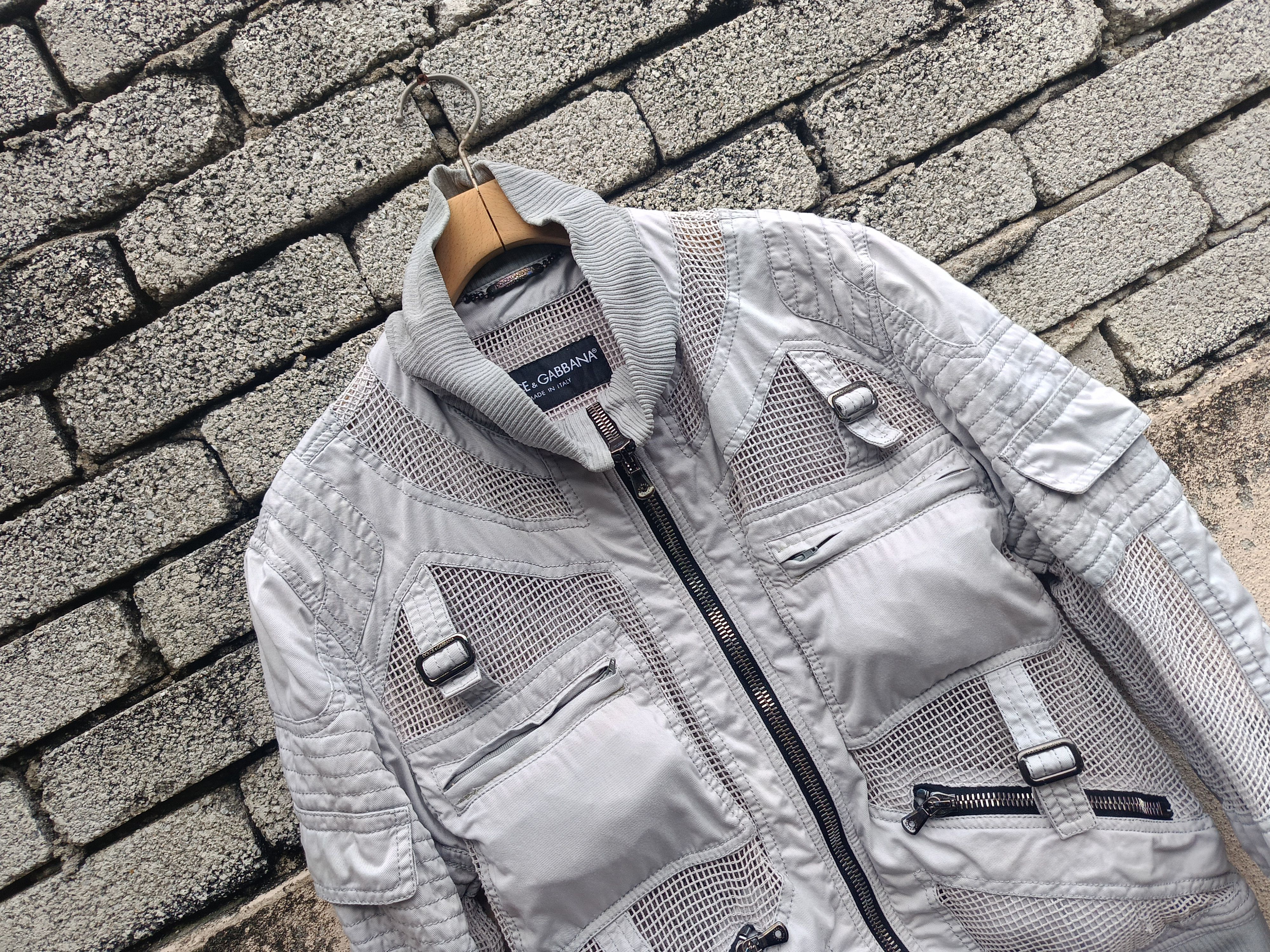 Dolce & Gabbana SS2004 DOLCE AND GABBANA PARACHUTE MESH JACKET Size US S / EU 44-46 / 1 - 5 Thumbnail