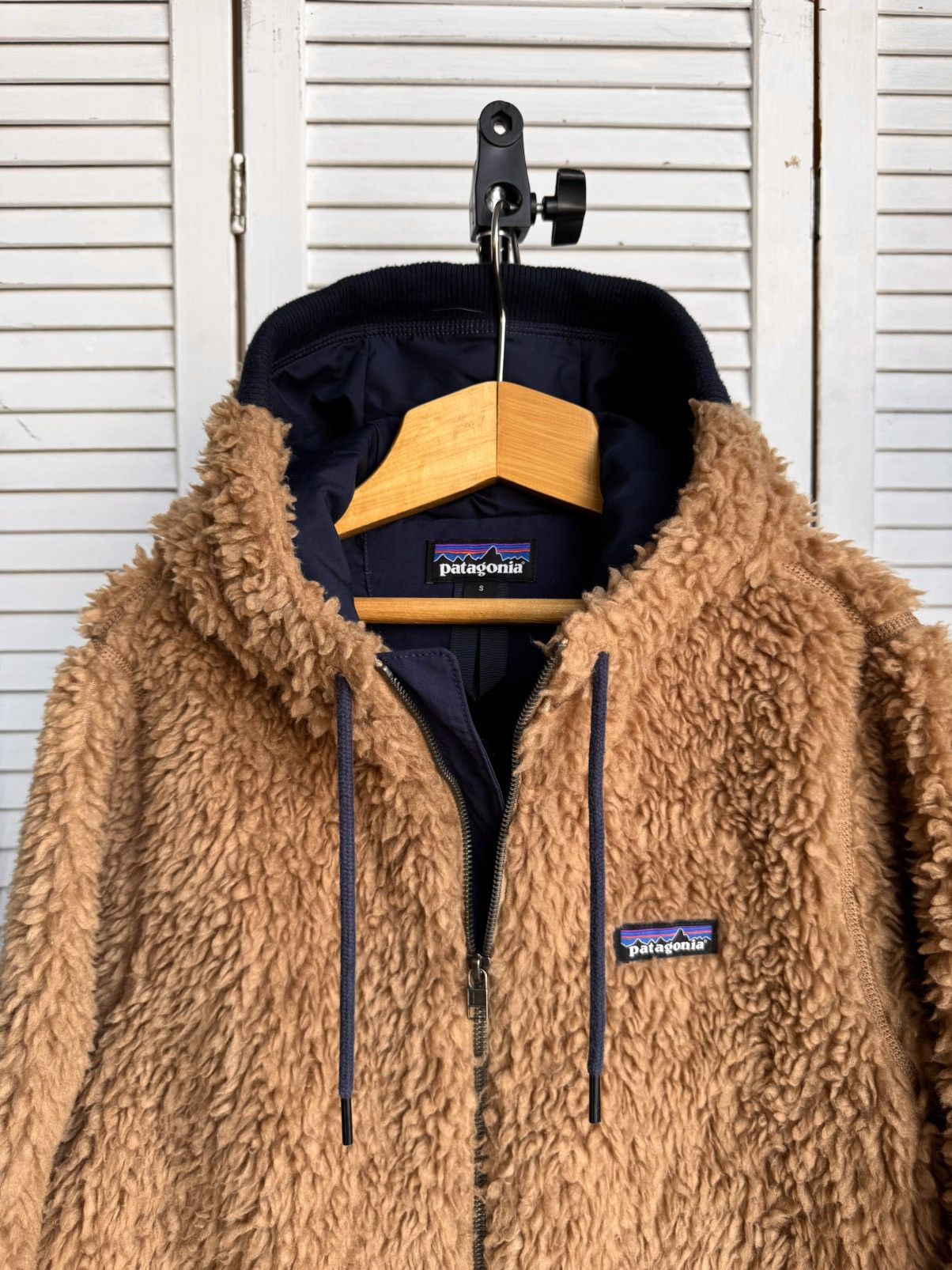 Patagonia Patagonia Dusty Mesa Parka Jacket Sherpa Ivory Long Coat Y2K Size S / US 4 / IT 40 - 6 Thumbnail